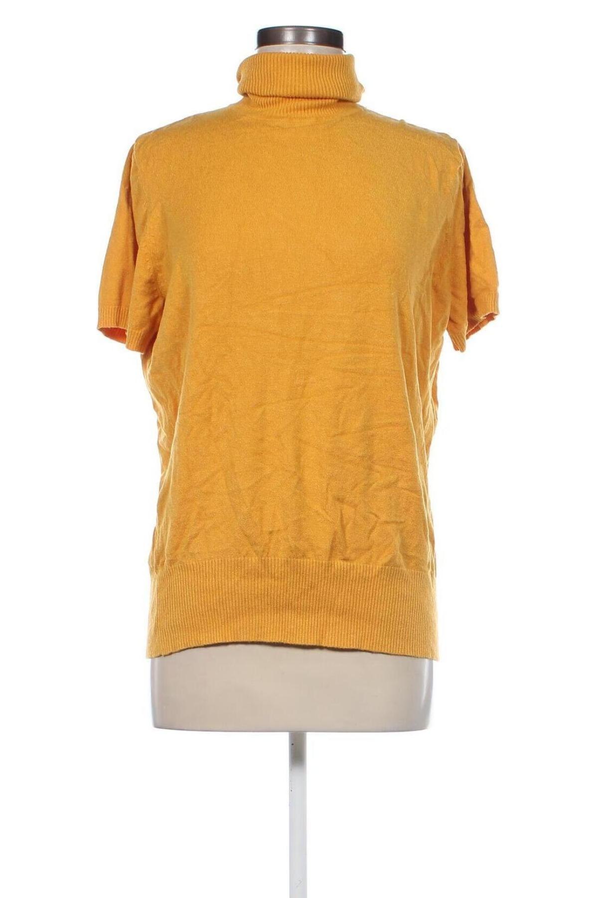 Γυναικείο πουλόβερ Biaggini, Μέγεθος XXL, Χρώμα Κίτρινο, Τιμή 4,31 €