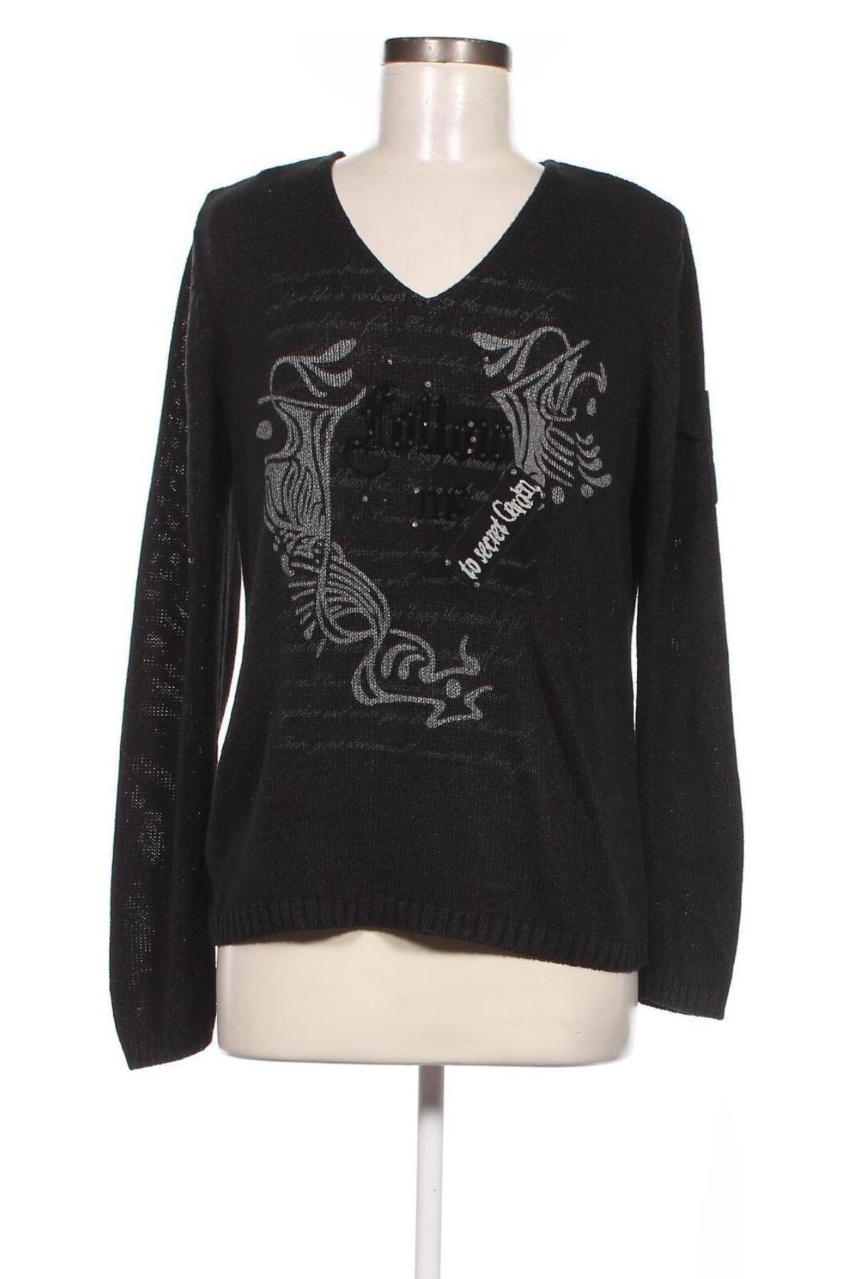 Дамски пуловер Bonita, Размер M, Цвят Черен, Цена 11,60 лв.