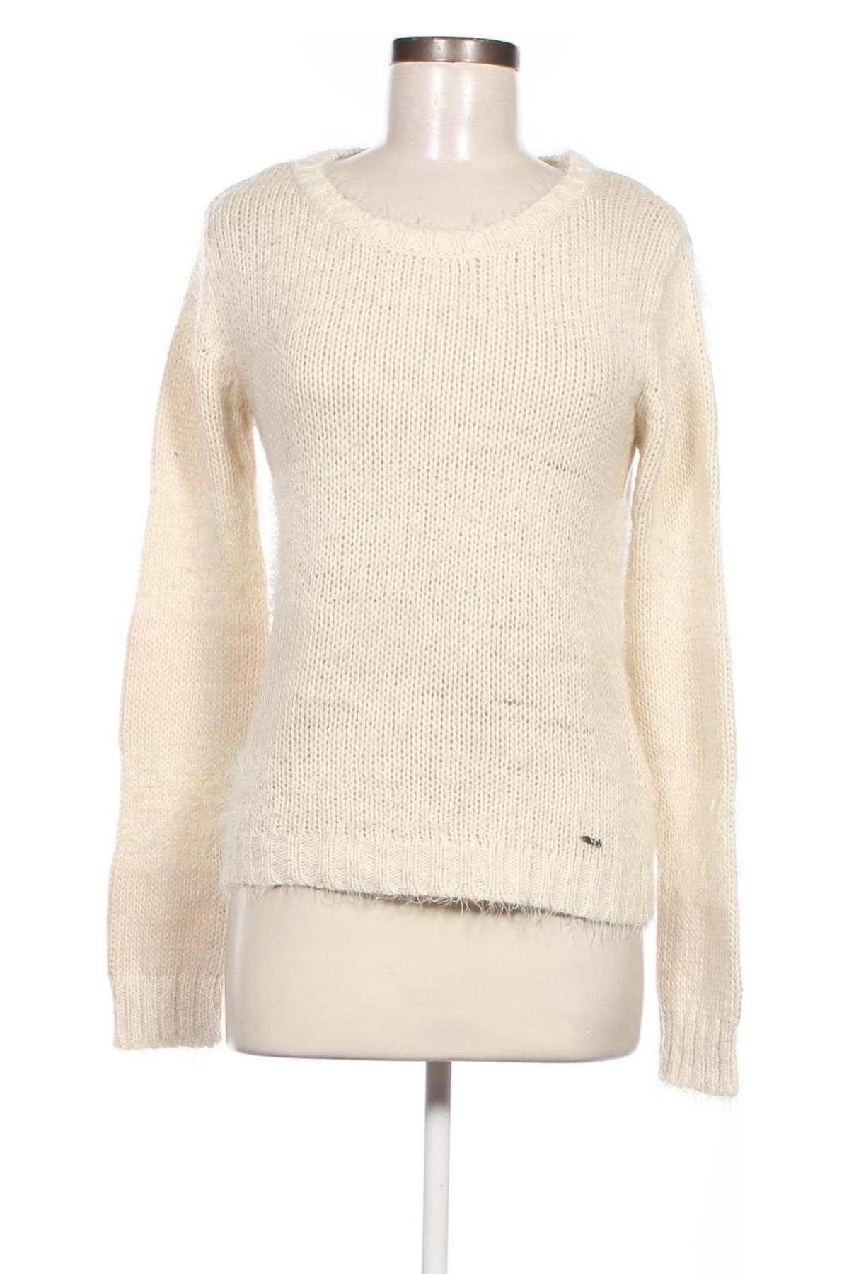 Дамски пуловер Broadway, Размер M, Цвят Екрю, Цена 7,83 лв.