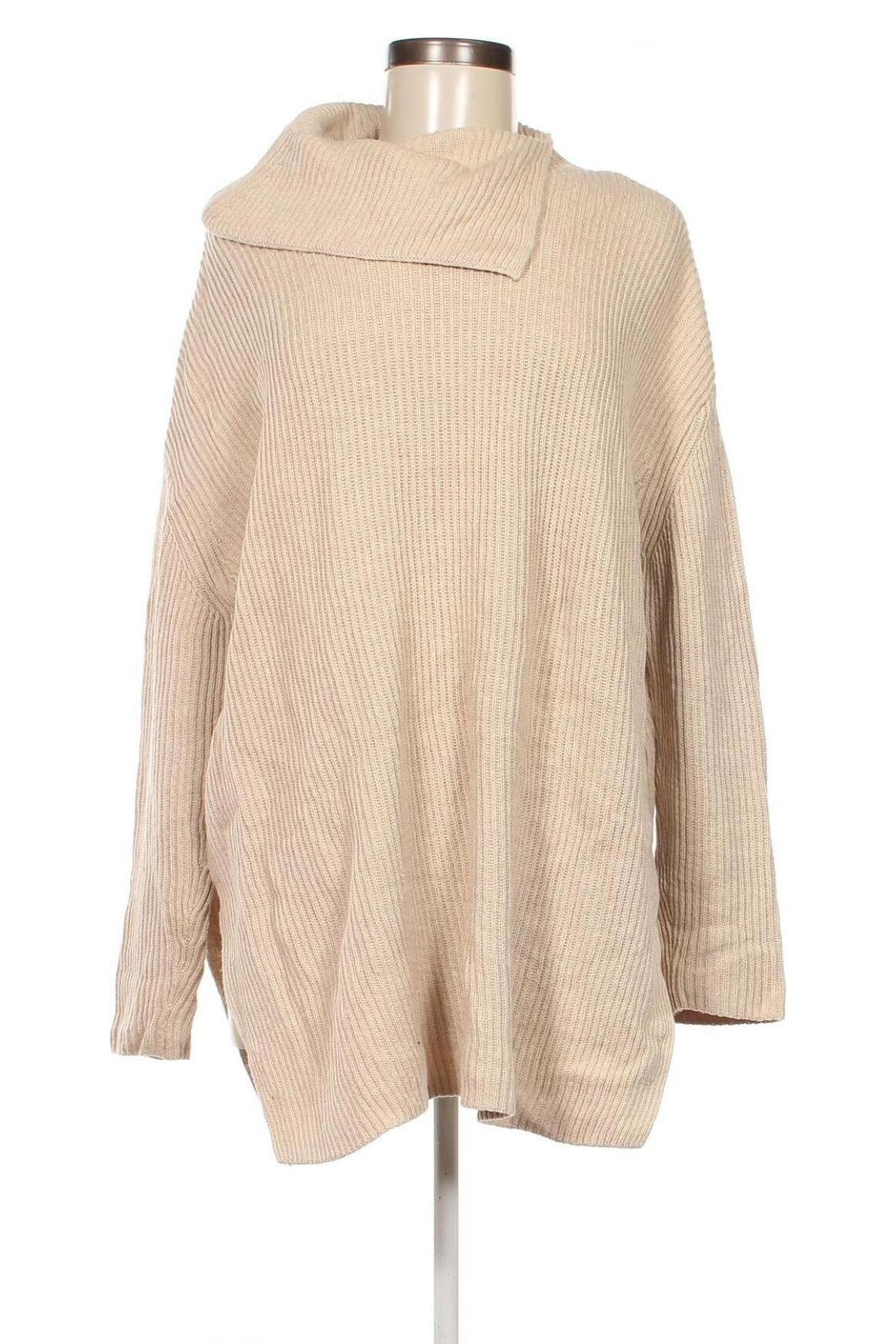 Дамски пуловер COS, Размер M, Цвят Бежов, Цена 62,00 лв.