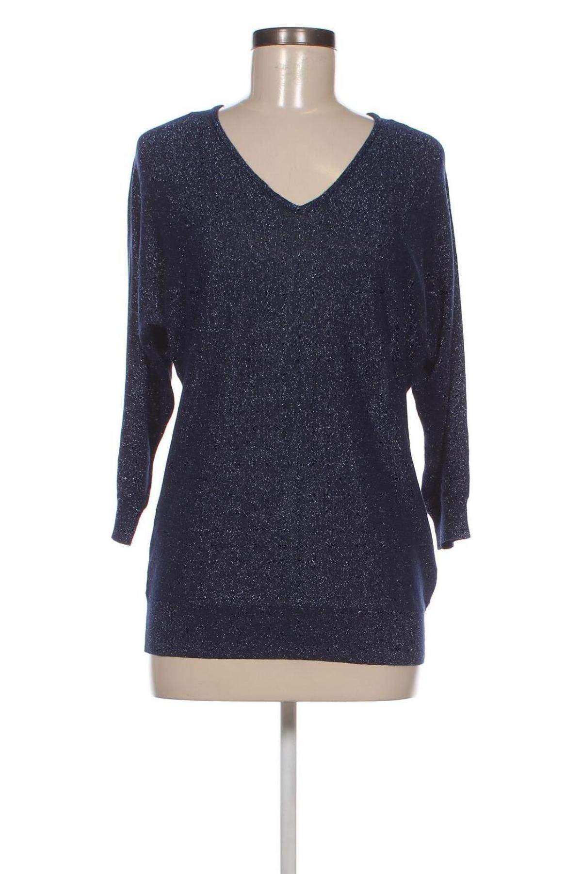 Дамски пуловер Camaieu, Размер M, Цвят Син, Цена 5,80 лв.