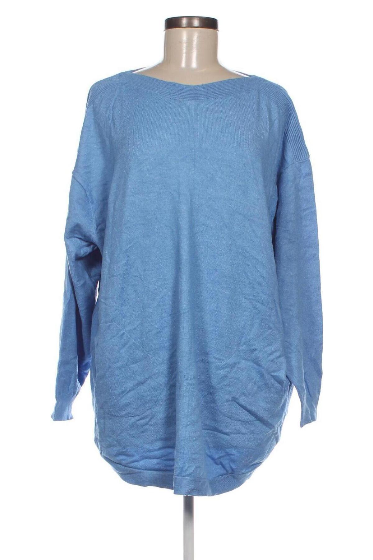 Γυναικείο πουλόβερ Cassiopeia, Μέγεθος M, Χρώμα Μπλέ, Τιμή 5,02 €
