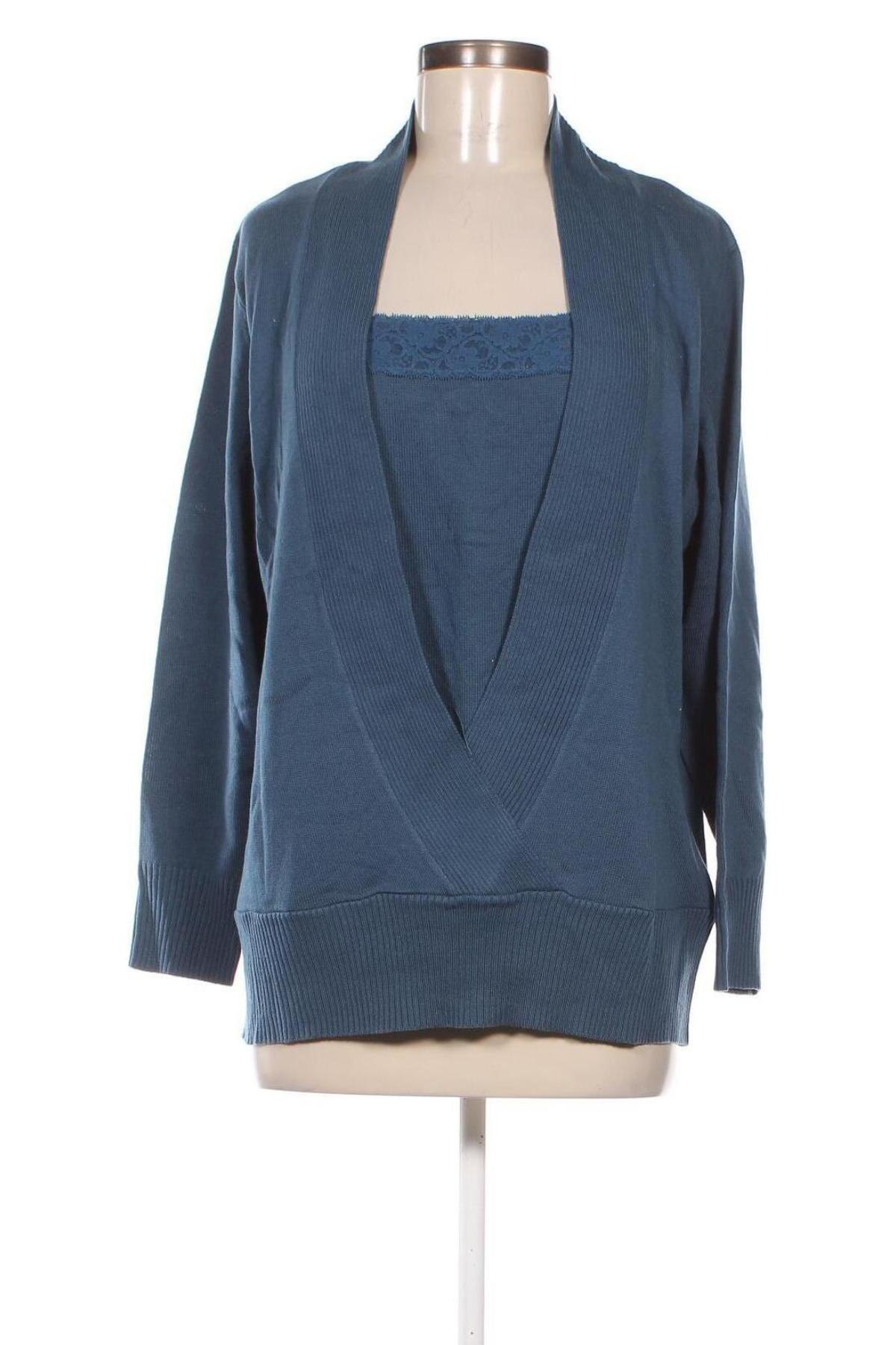 Γυναικείο πουλόβερ Charmant, Μέγεθος M, Χρώμα Μπλέ, Τιμή 5,32 €