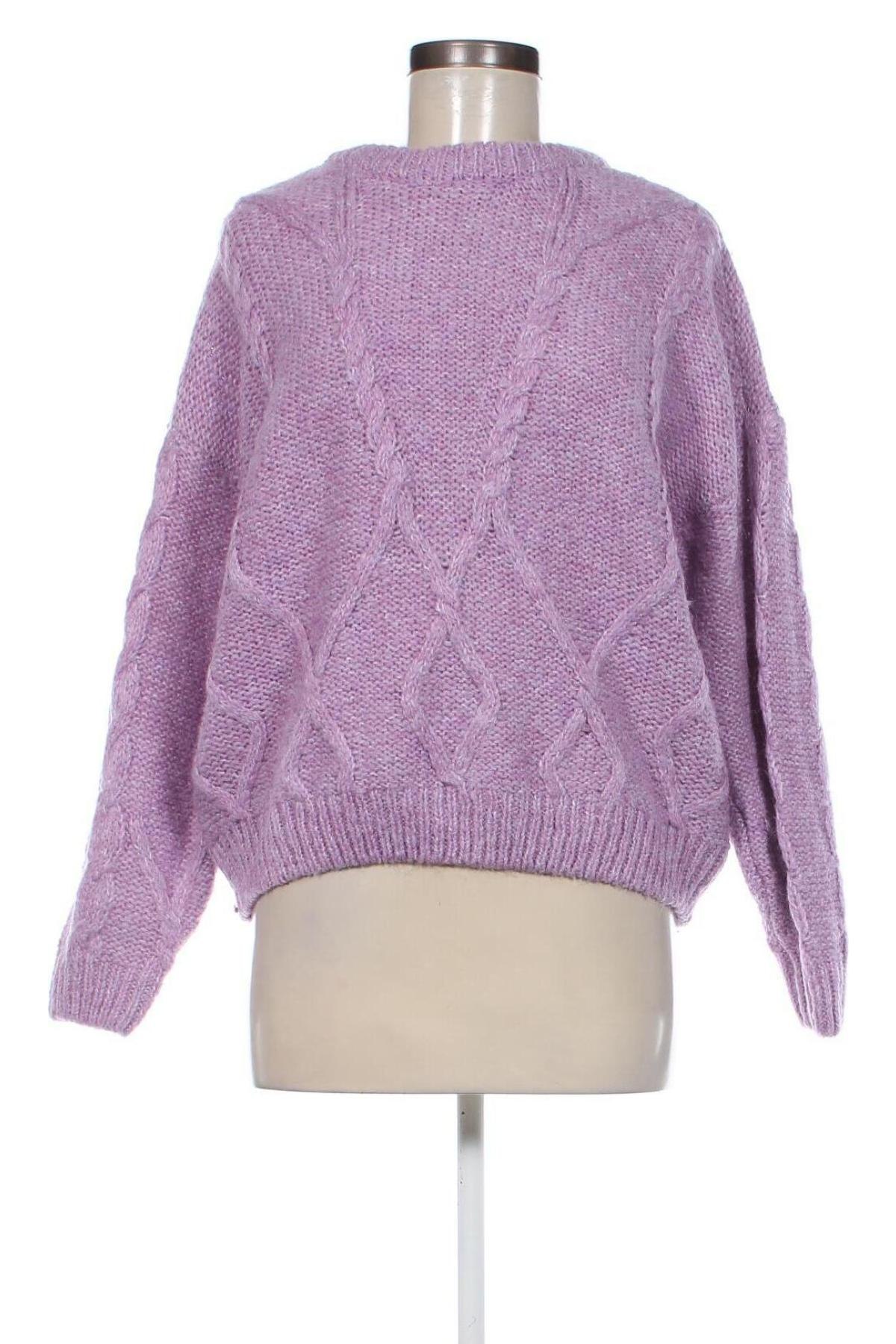 Damski sweter Clockhouse, Rozmiar L, Kolor Fioletowy, Cena 92,99 zł