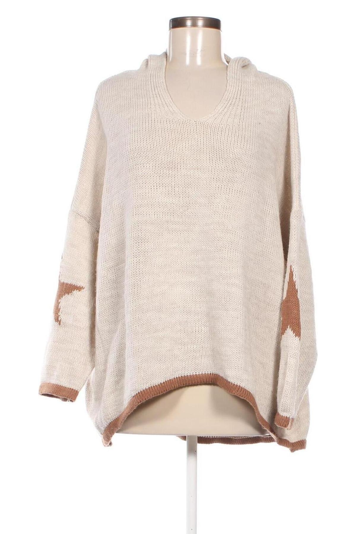 Дамски пуловер Cloud 5ive, Размер XL, Цвят Бежов, Цена 11,60 лв.