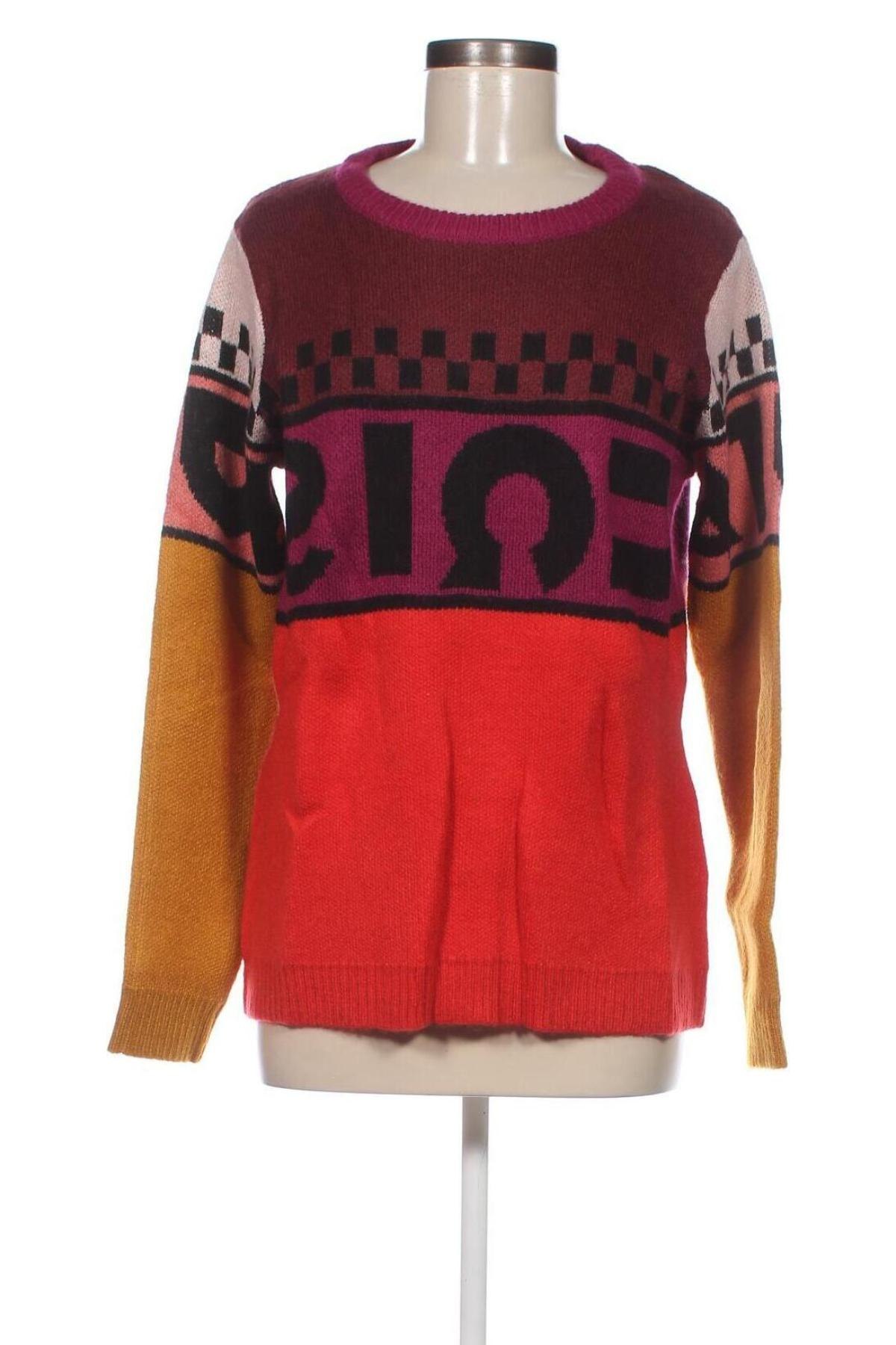 Γυναικείο πουλόβερ Desigual, Μέγεθος L, Χρώμα Πολύχρωμο, Τιμή 18,04 €