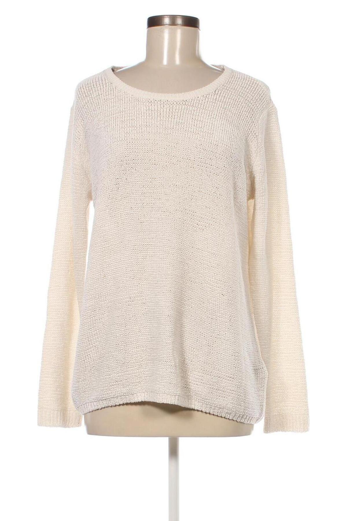 Дамски пуловер Esmara, Размер L, Цвят Бял, Цена 8,41 лв.