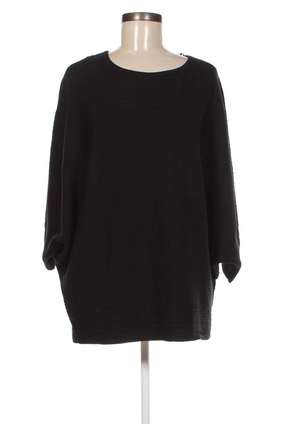 Дамски пуловер F&F, Размер L, Цвят Черен, Цена 14,08 лв.