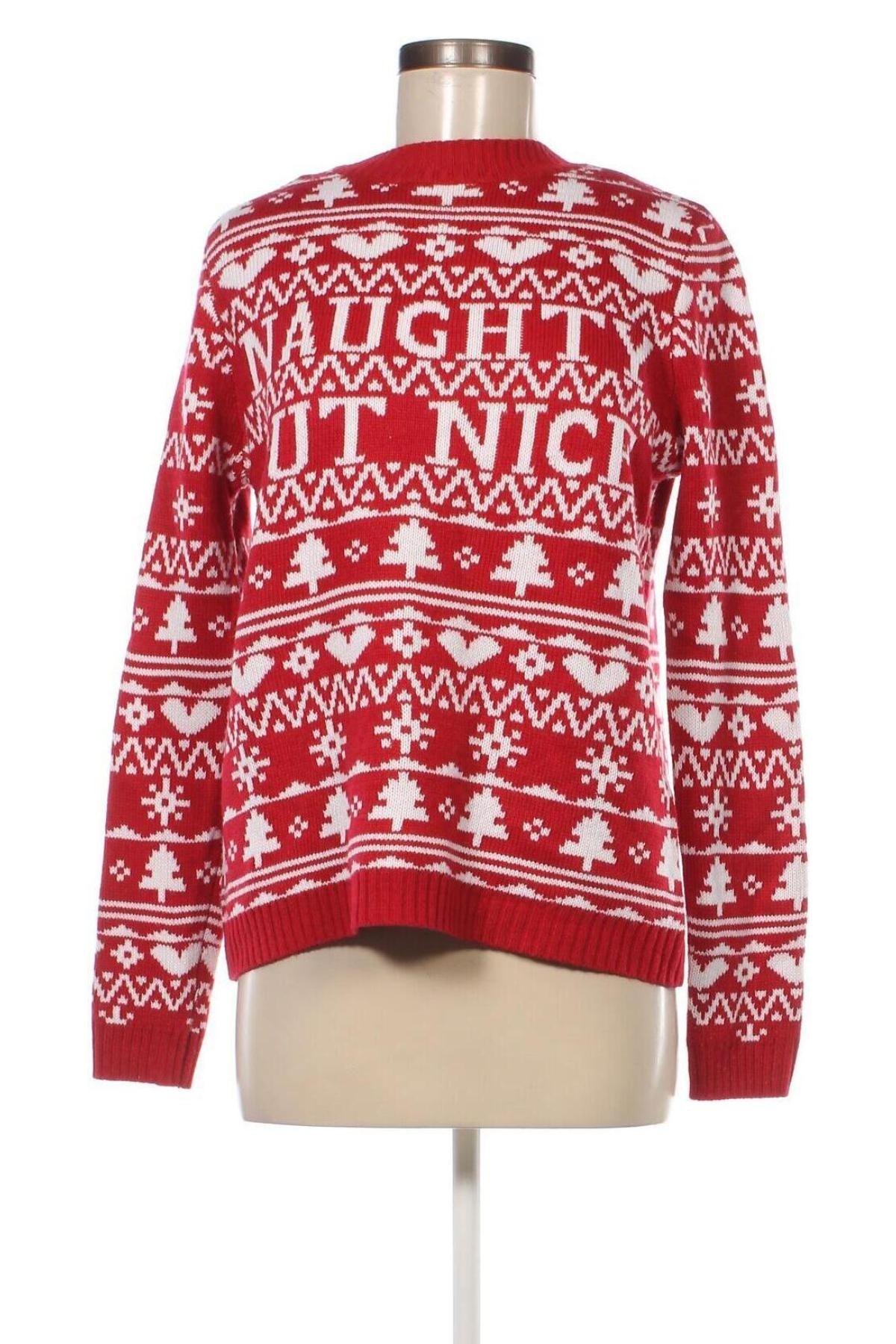 Дамски пуловер Fashion Union, Размер M, Цвят Червен, Цена 16,40 лв.