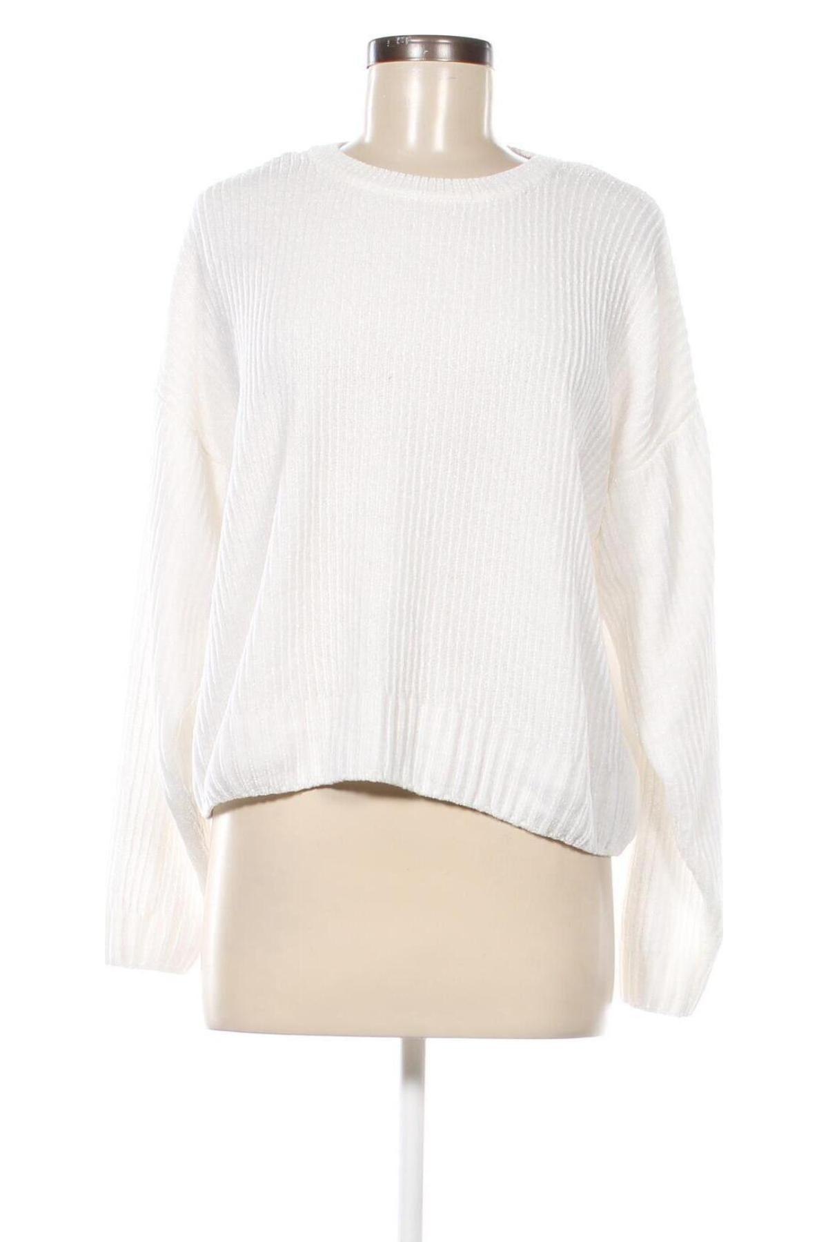 Дамски пуловер Fb Sister, Размер XL, Цвят Бял, Цена 8,41 лв.
