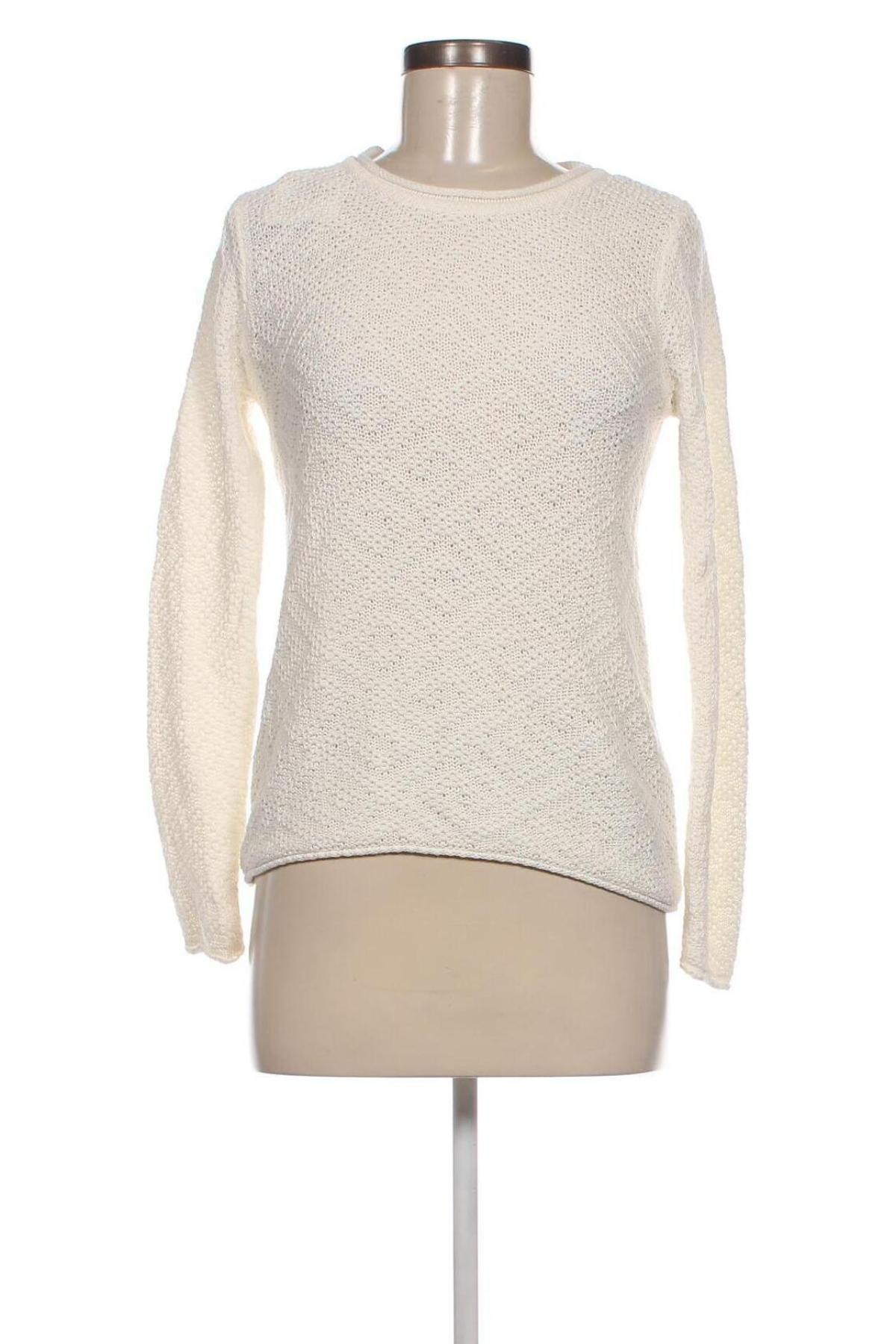 Дамски пуловер Free Quent, Размер XS, Цвят Екрю, Цена 6,97 лв.