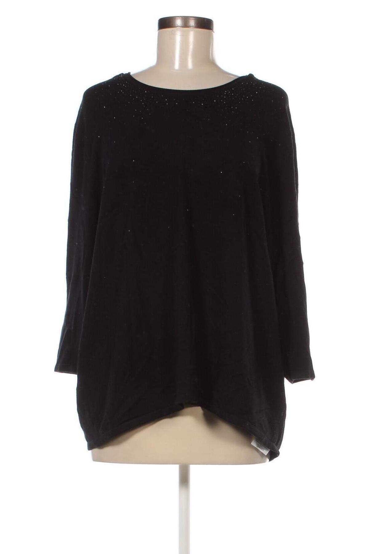 Дамски пуловер Gerry Weber, Размер XXL, Цвят Черен, Цена 43,40 лв.