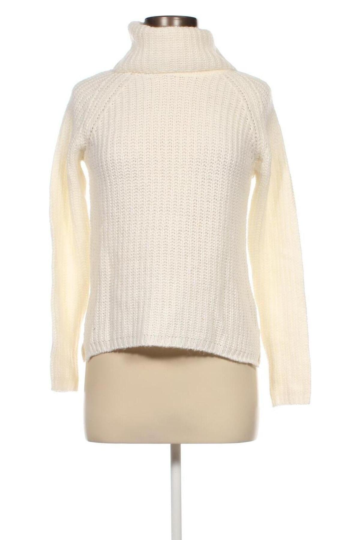 Damski sweter Gina Tricot, Rozmiar S, Kolor ecru, Cena 29,36 zł