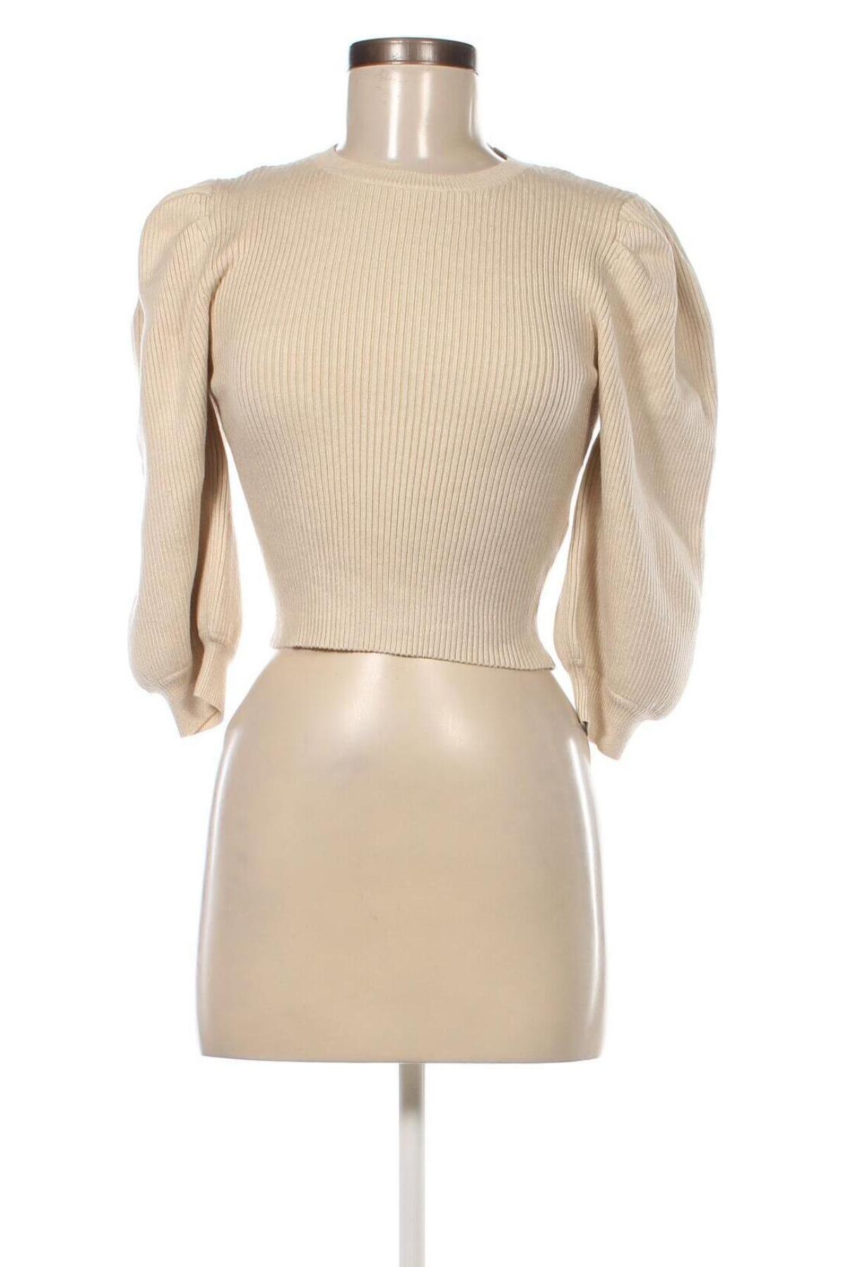 Γυναικείο πουλόβερ Glamorous, Μέγεθος M, Χρώμα Εκρού, Τιμή 10,14 €