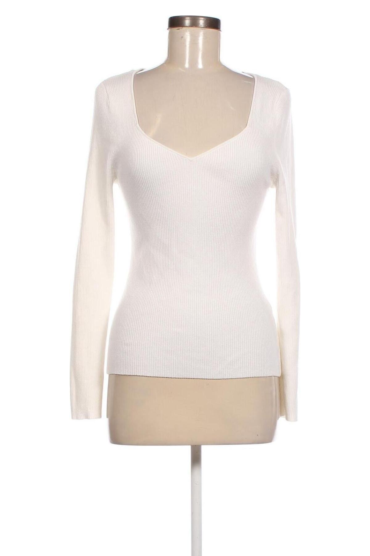 Дамски пуловер H&M, Размер S, Цвят Бял, Цена 29,33 лв.