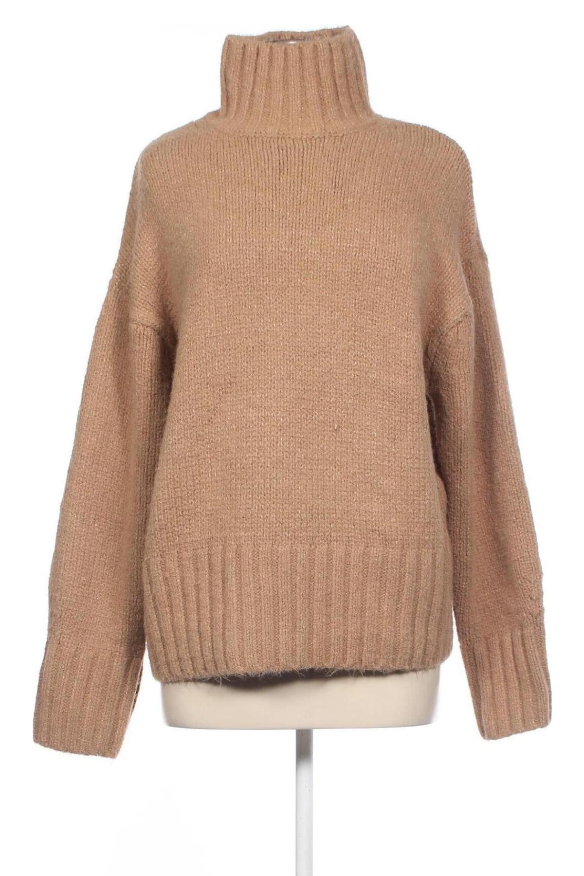 Damski sweter H&M, Rozmiar M, Kolor Brązowy, Cena 37,10 zł