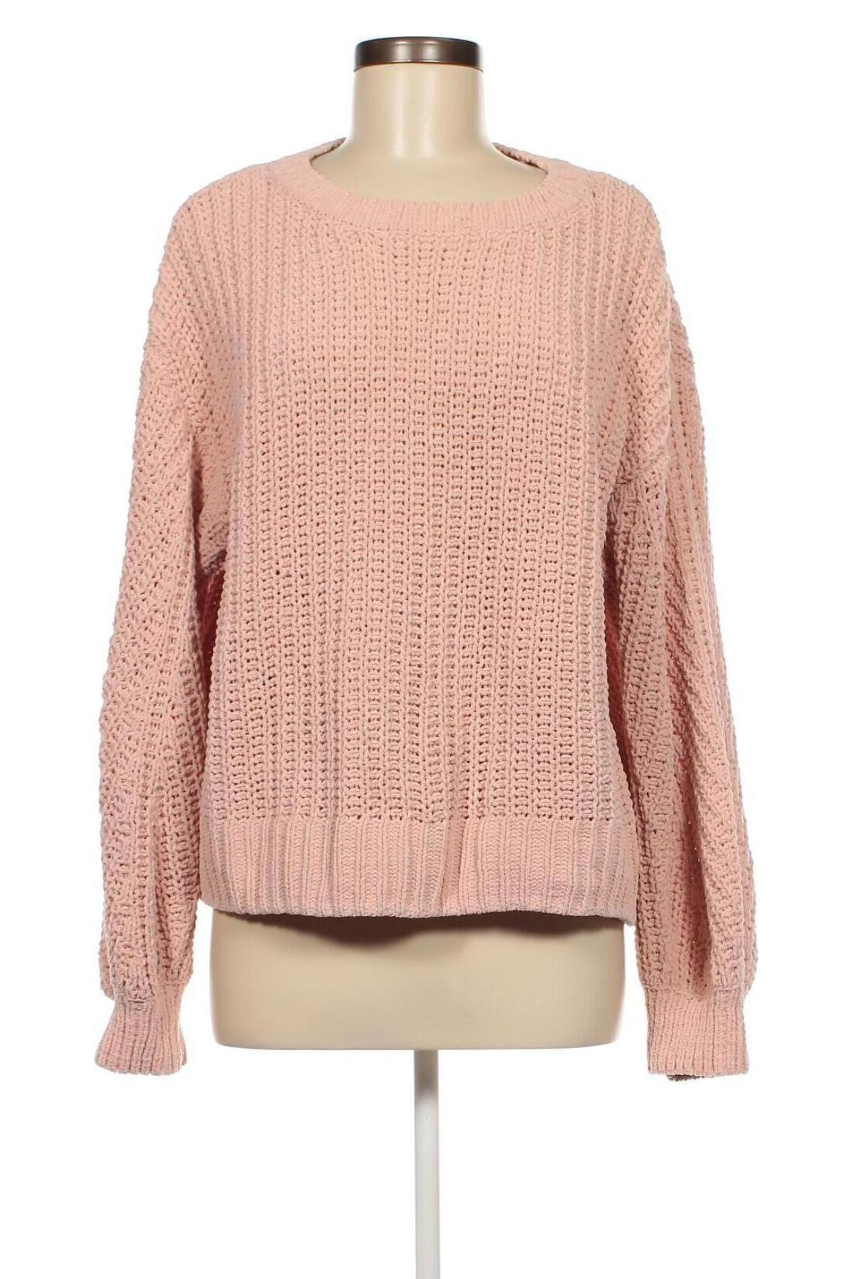 Дамски пуловер H&M, Размер L, Цвят Розов, Цена 7,83 лв.