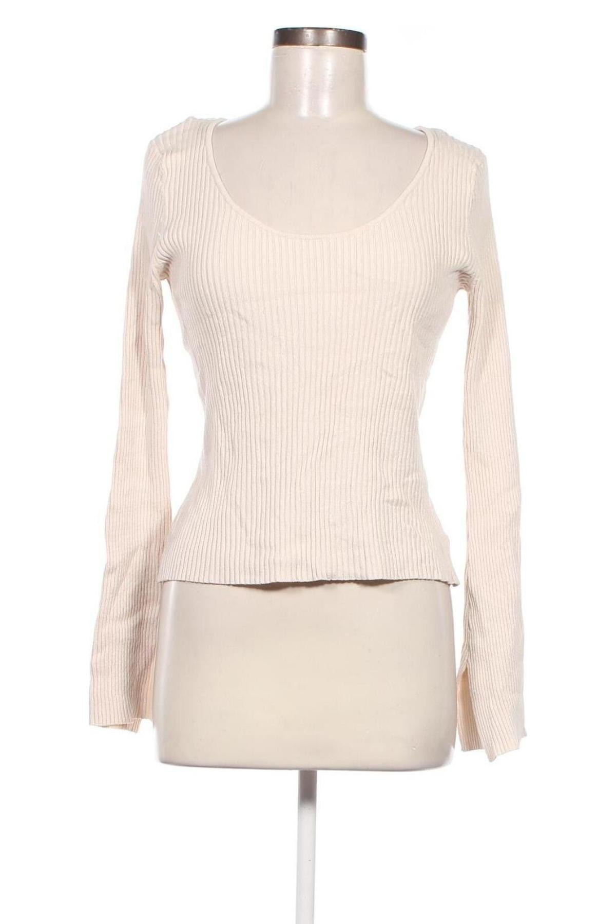 Γυναικείο πουλόβερ H&M, Μέγεθος M, Χρώμα Εκρού, Τιμή 2,87 €