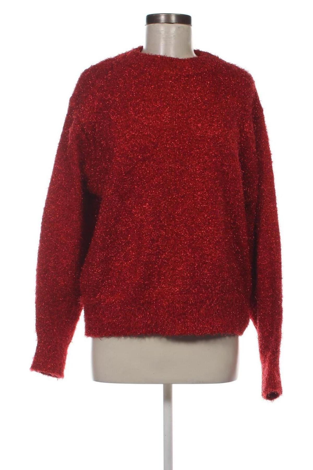 Damski sweter H&M, Rozmiar S, Kolor Czerwony, Cena 27,99 zł