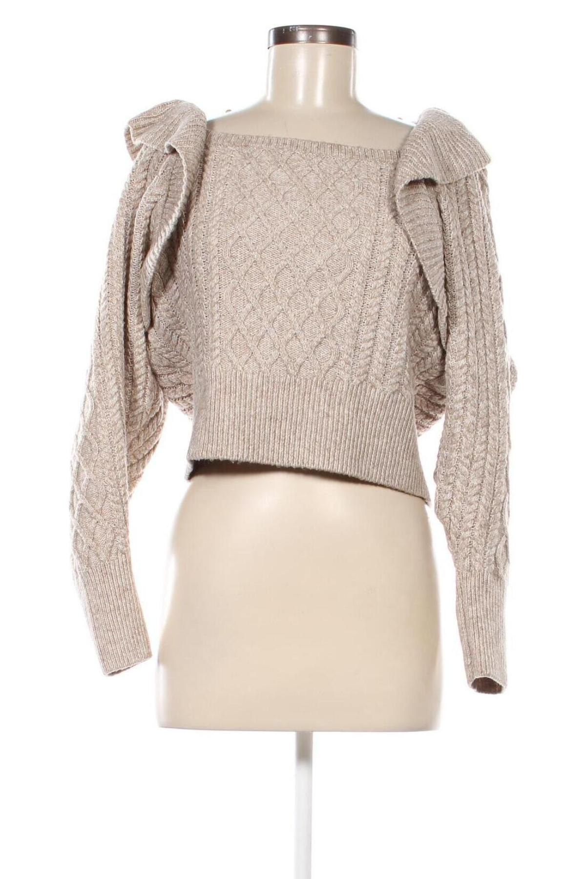 Damski sweter H&M, Rozmiar M, Kolor Beżowy, Cena 23,19 zł