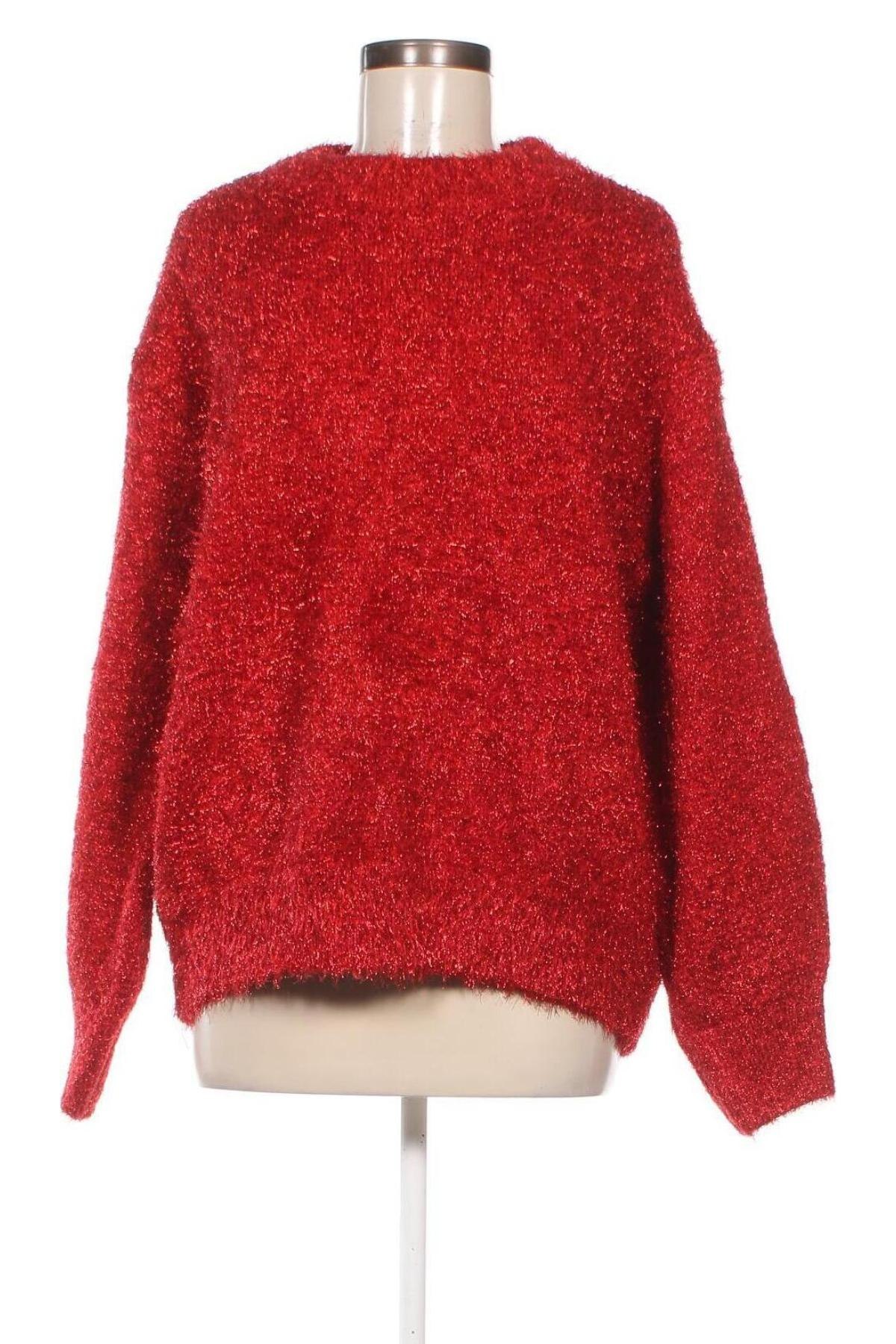 Damenpullover H&M, Größe L, Farbe Rot, Preis 8,07 €