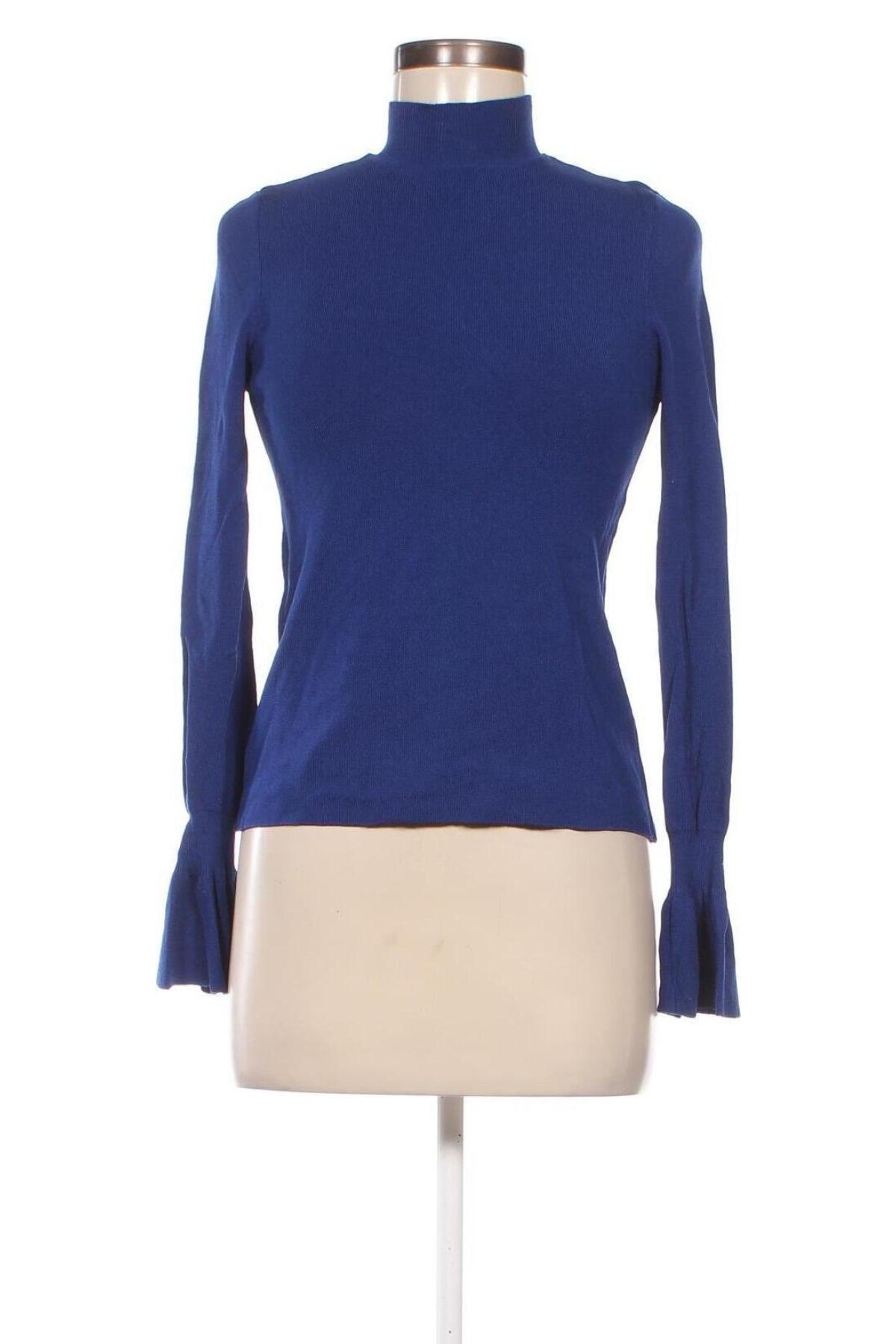 Pulover de femei H&M, Mărime XS, Culoare Albastru, Preț 31,48 Lei
