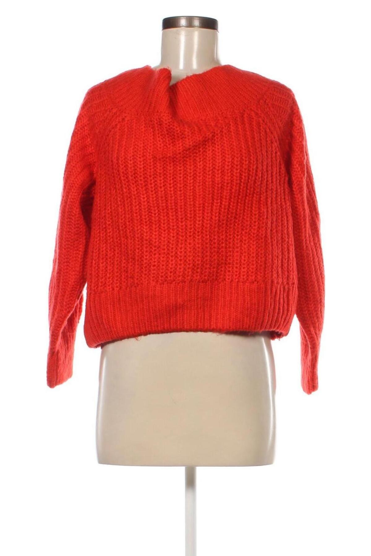 Γυναικείο πουλόβερ H&M Divided, Μέγεθος M, Χρώμα Κόκκινο, Τιμή 7,18 €