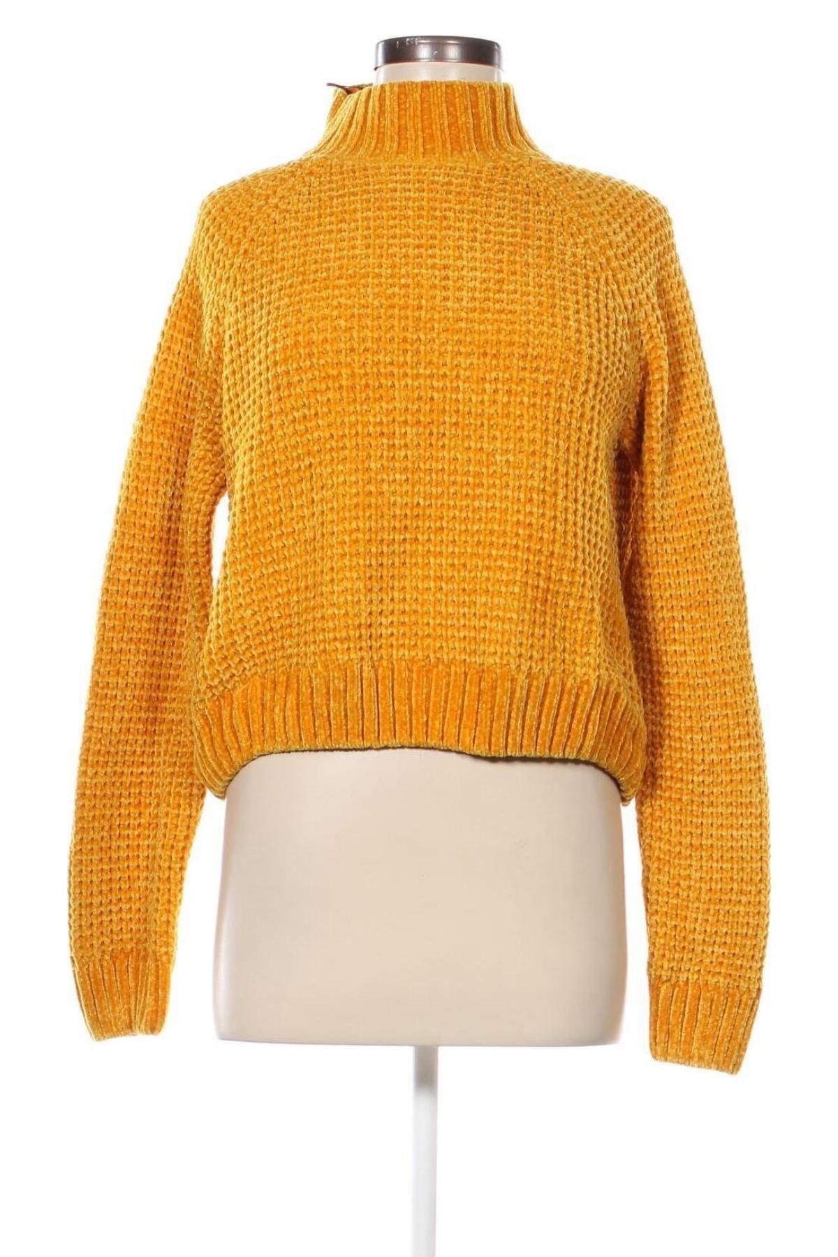 Дамски пуловер H&M Divided, Размер M, Цвят Жълт, Цена 6,96 лв.