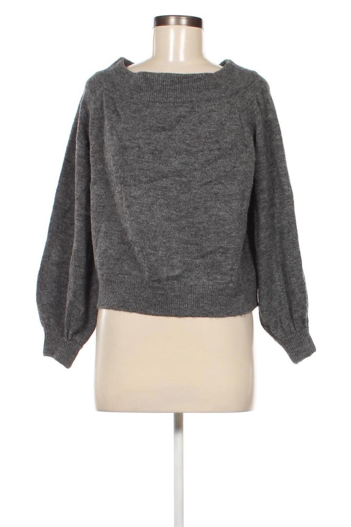 Дамски пуловер H&M Divided, Размер M, Цвят Сив, Цена 6,67 лв.