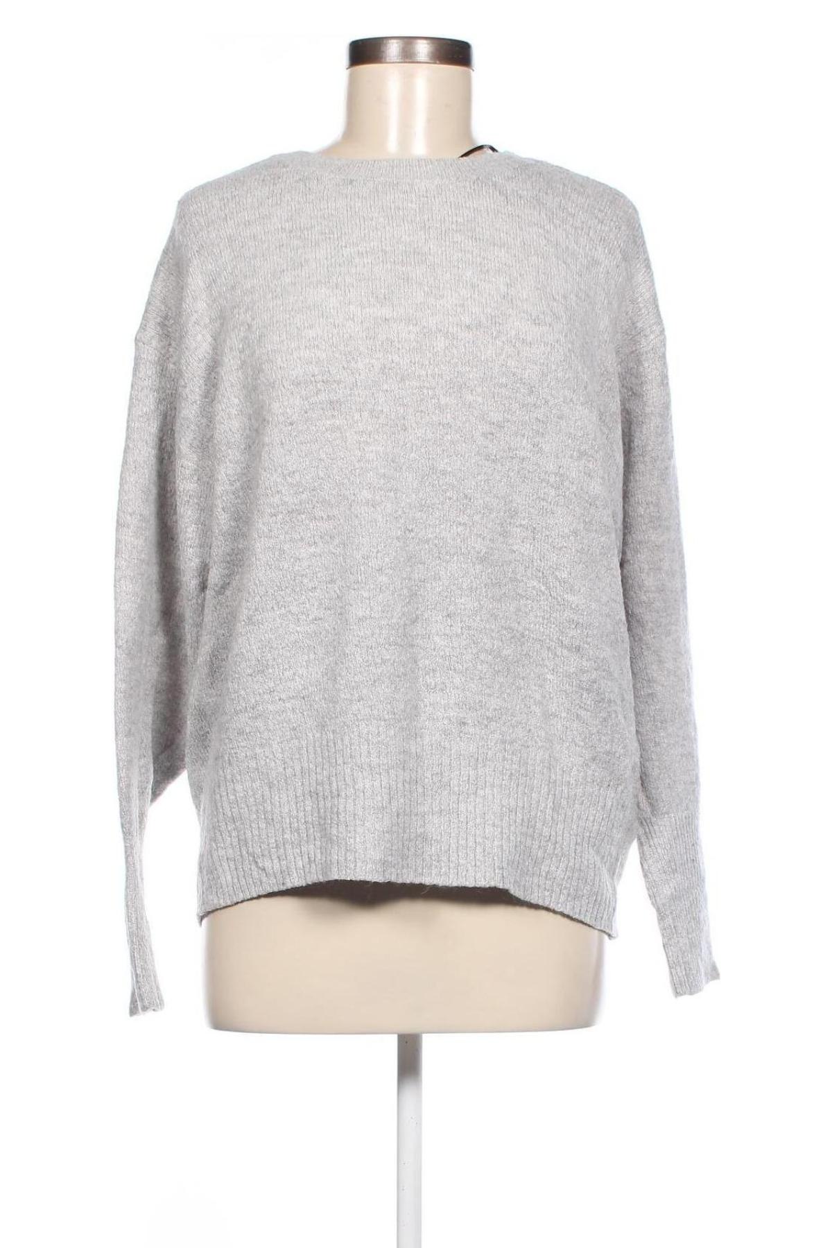 Γυναικείο πουλόβερ H&M L.O.G.G., Μέγεθος L, Χρώμα Γκρί, Τιμή 4,31 €
