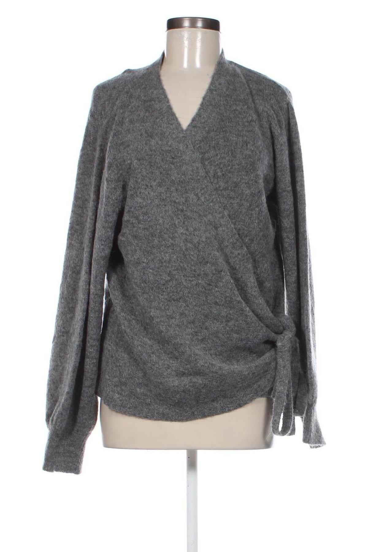 Γυναικείο πουλόβερ H&M L.O.G.G., Μέγεθος L, Χρώμα Γκρί, Τιμή 7,18 €