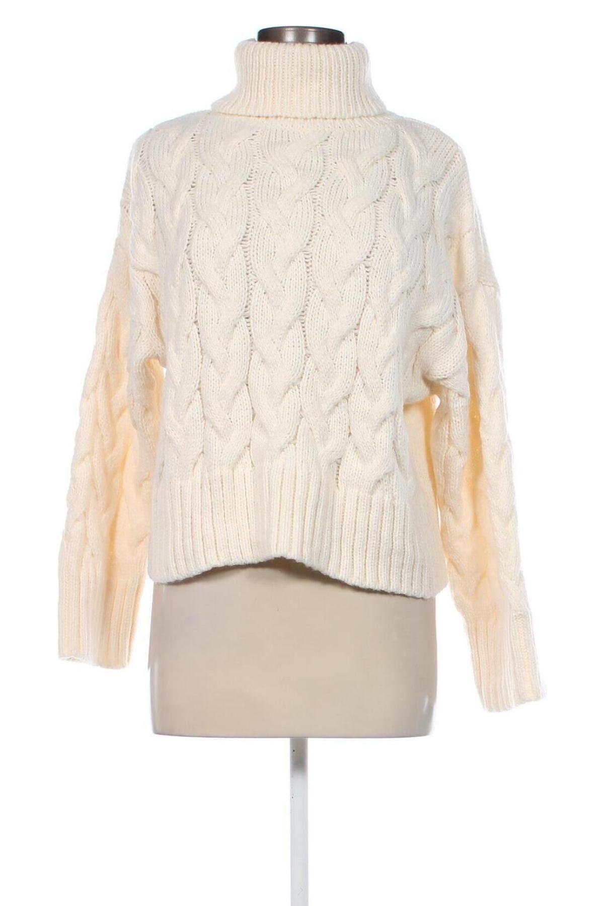 Damski sweter H&M L.O.G.G., Rozmiar S, Kolor ecru, Cena 25,97 zł