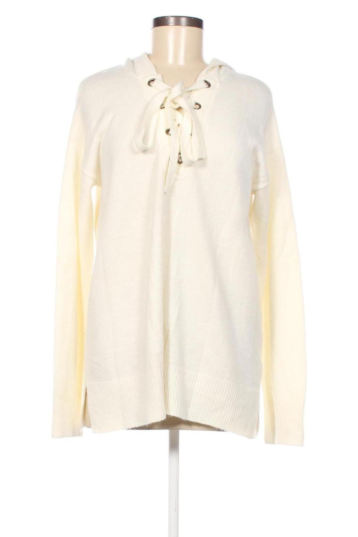 Γυναικείο πουλόβερ H&M L.O.G.G., Μέγεθος S, Χρώμα Λευκό, Τιμή 4,49 €