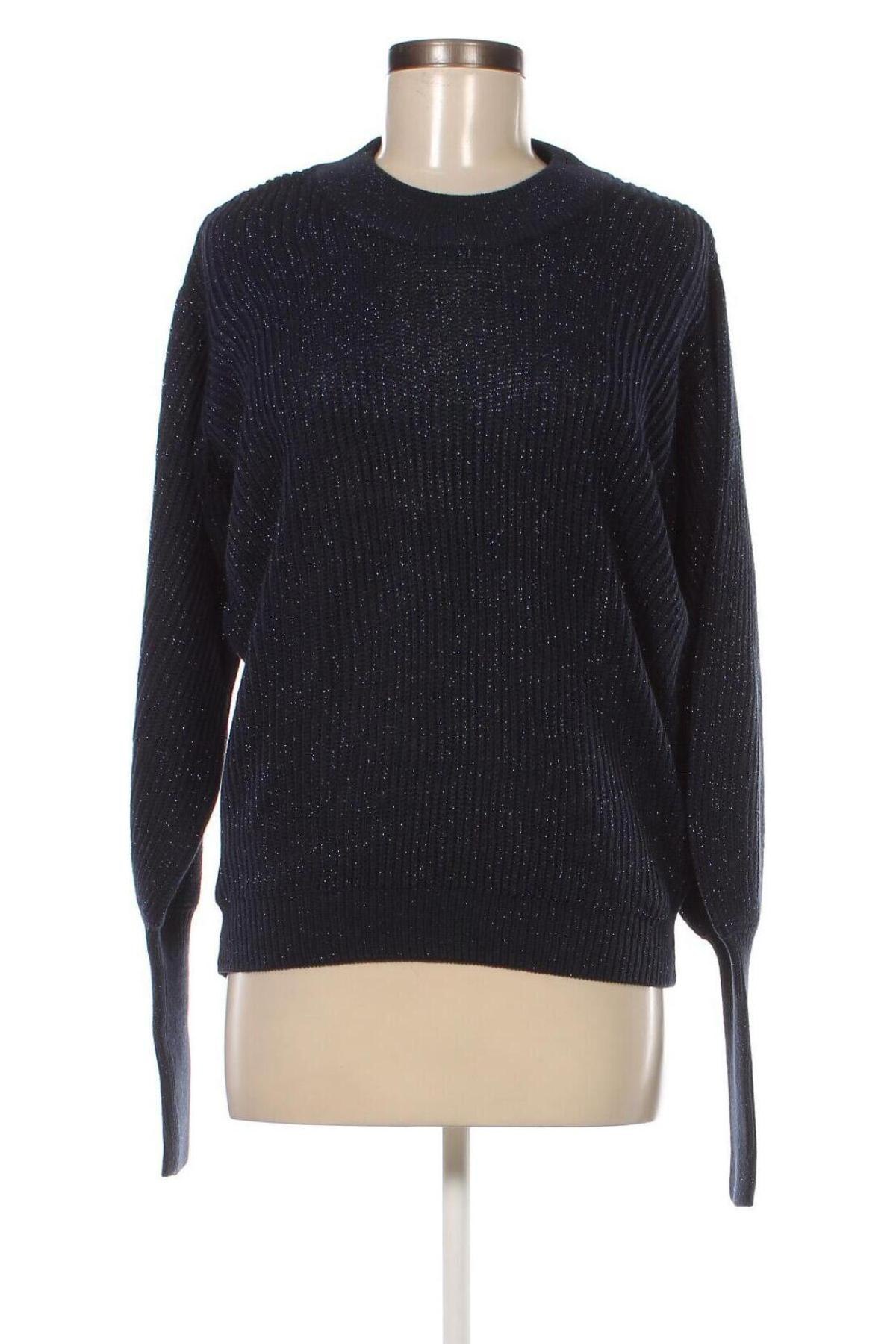 Дамски пуловер Ichi, Размер L, Цвят Син, Цена 30,69 лв.