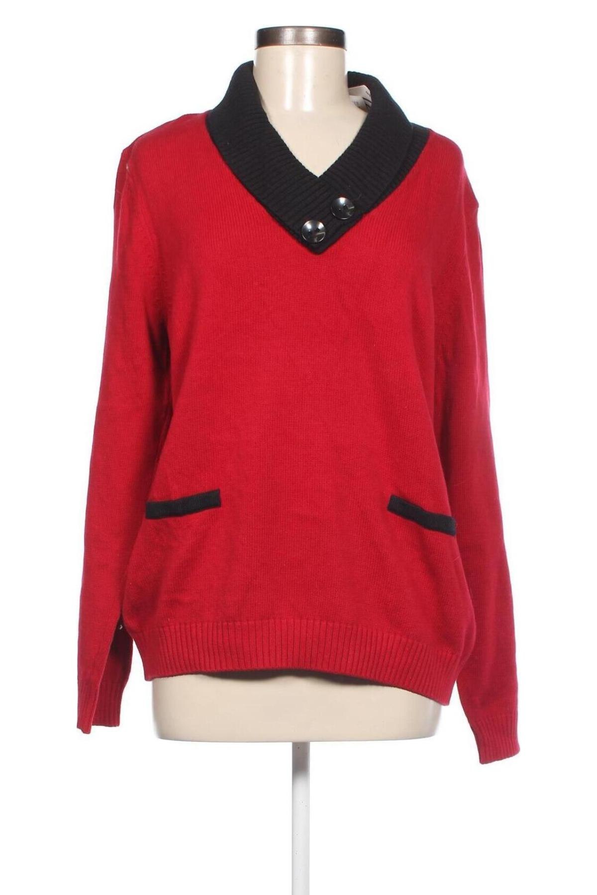 Γυναικείο πουλόβερ Isolde, Μέγεθος XL, Χρώμα Κόκκινο, Τιμή 16,22 €