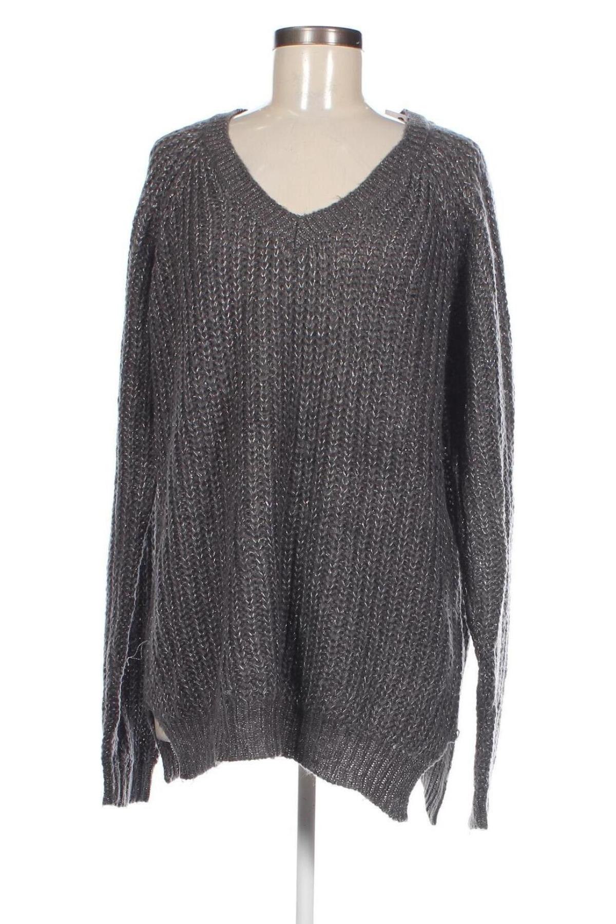 Γυναικείο πουλόβερ Janina, Μέγεθος XL, Χρώμα Γκρί, Τιμή 3,77 €