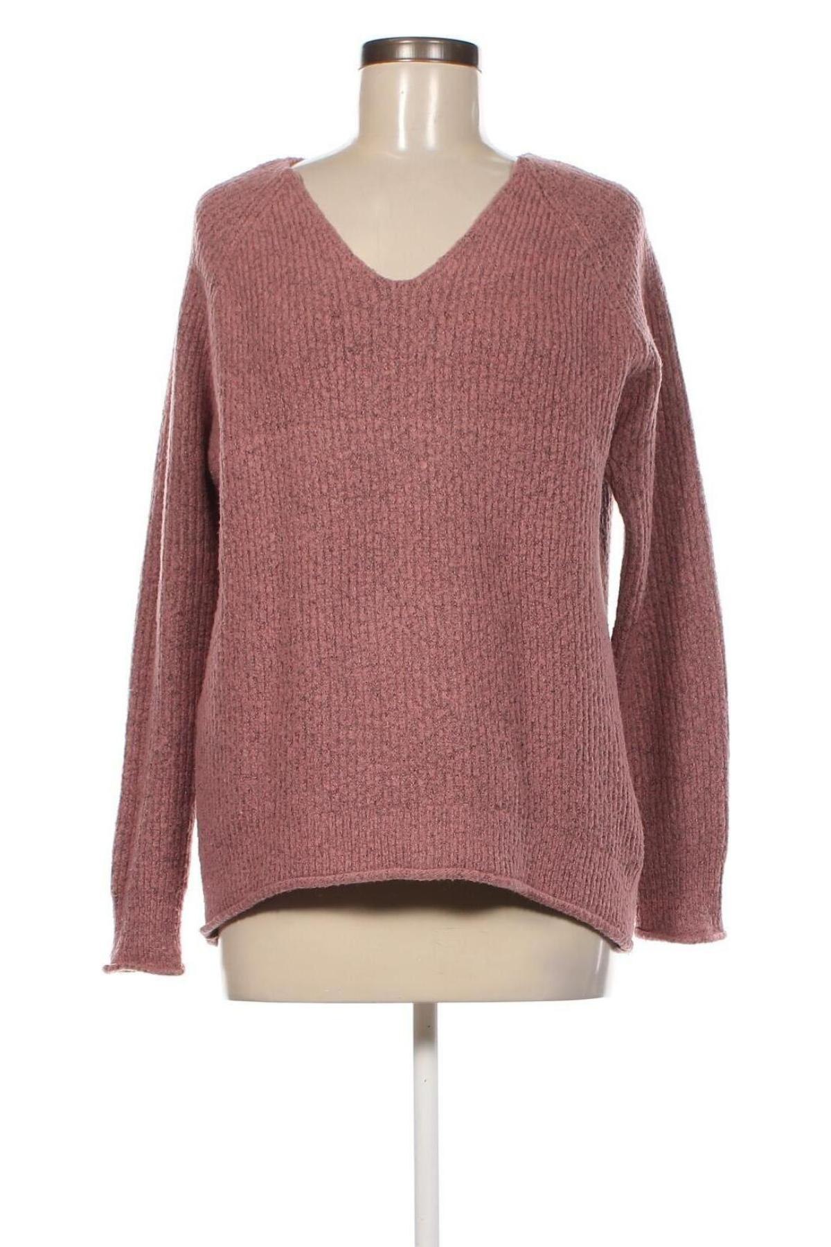Дамски пуловер Jean Pascale, Размер S, Цвят Розов, Цена 14,08 лв.