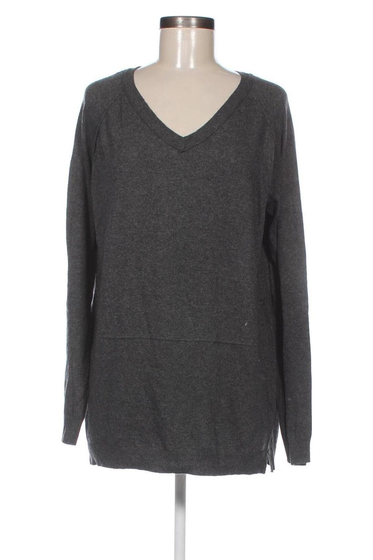 Дамски пуловер Laura Scott, Размер XL, Цвят Сив, Цена 11,60 лв.