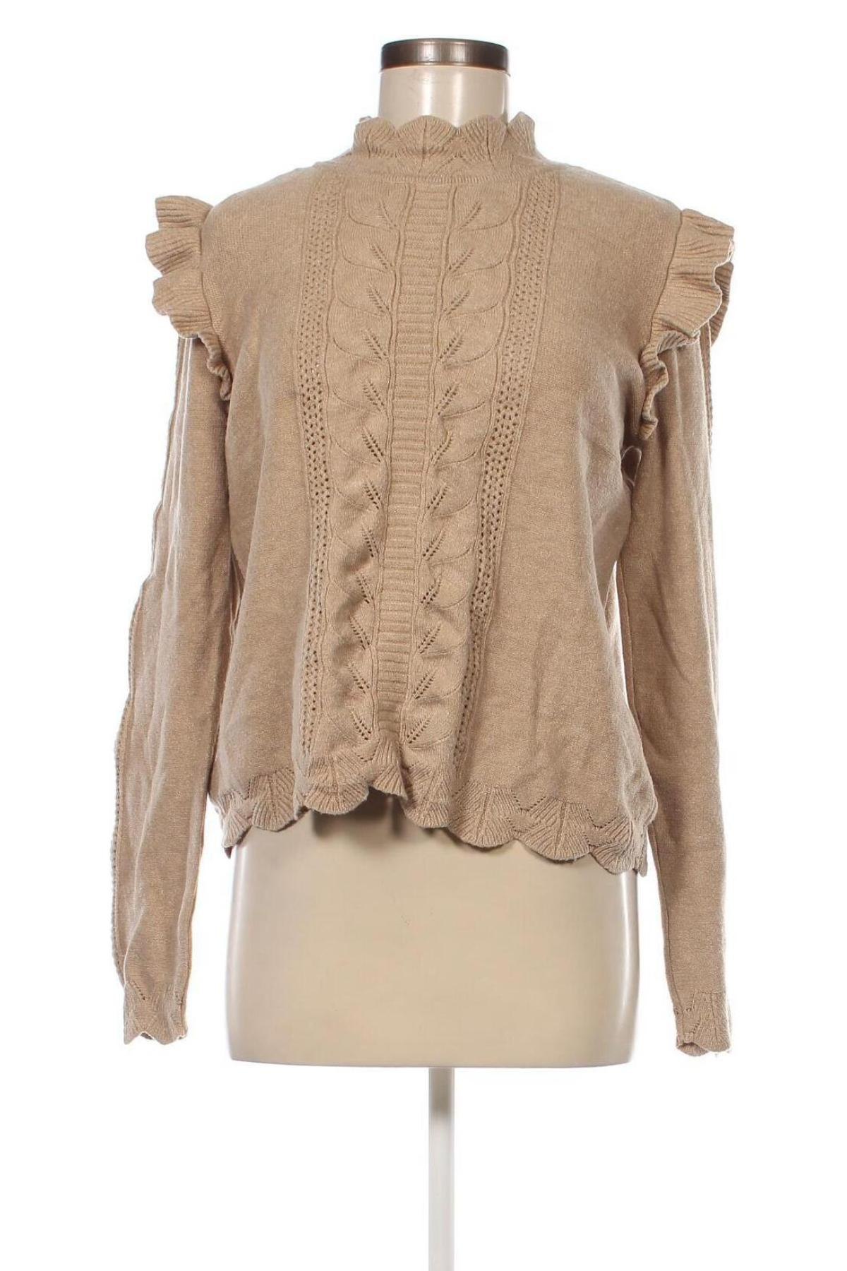 Damenpullover Laura Torelli, Größe M, Farbe Beige, Preis € 8,07