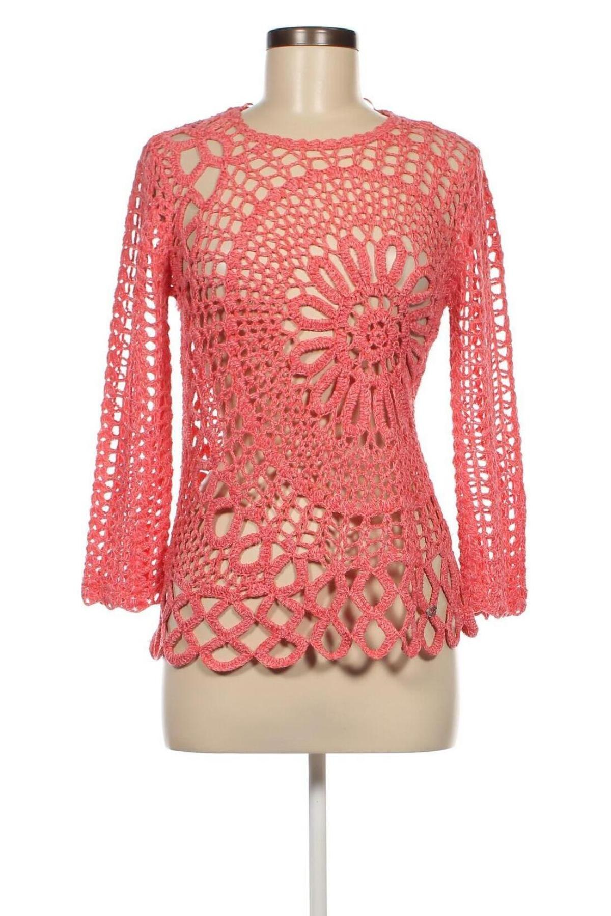 Γυναικείο πουλόβερ Lisa Tossa, Μέγεθος S, Χρώμα Ρόζ , Τιμή 6,59 €