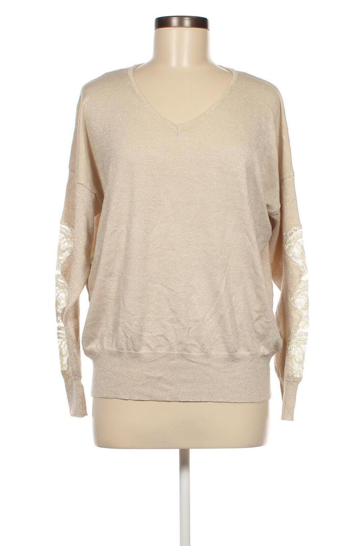 Γυναικείο πουλόβερ Lola Liza, Μέγεθος M, Χρώμα Χρυσαφί, Τιμή 4,82 €