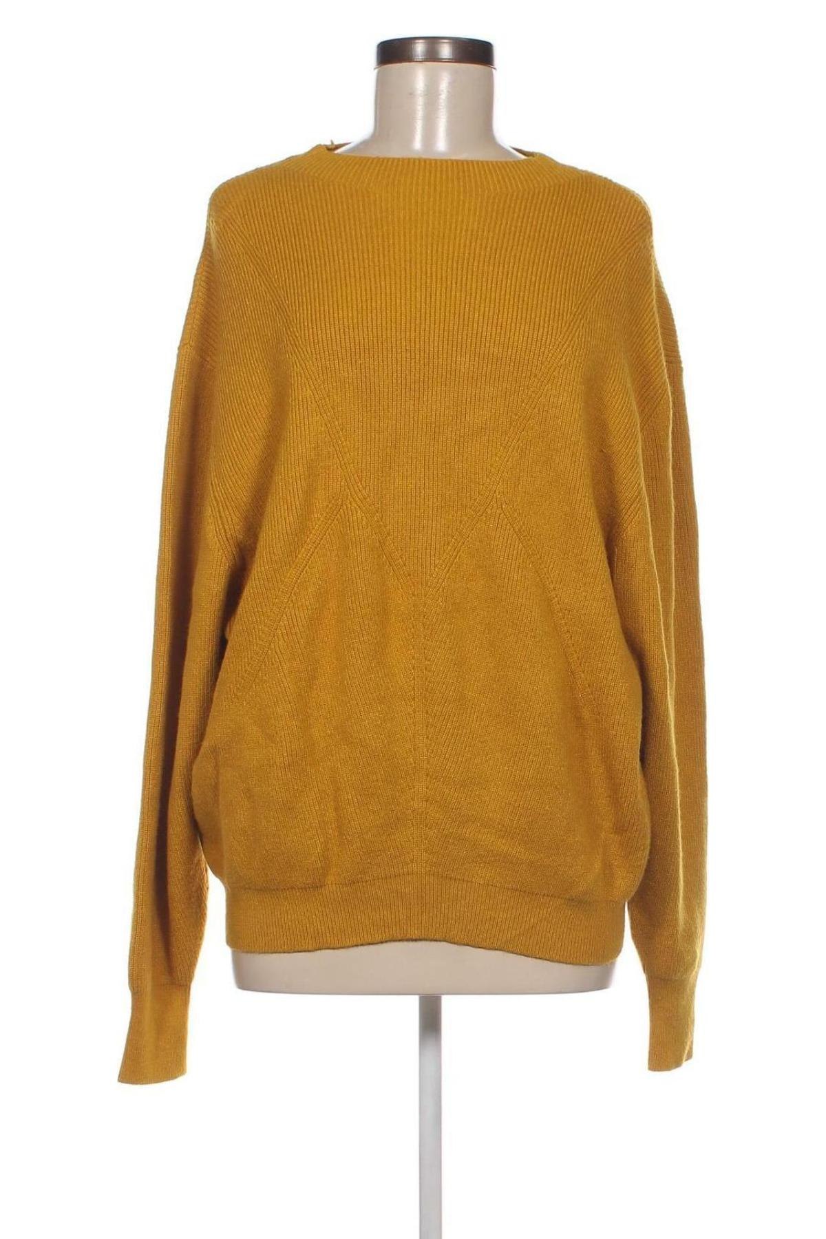 Дамски пуловер MSCH, Размер L, Цвят Жълт, Цена 8,20 лв.