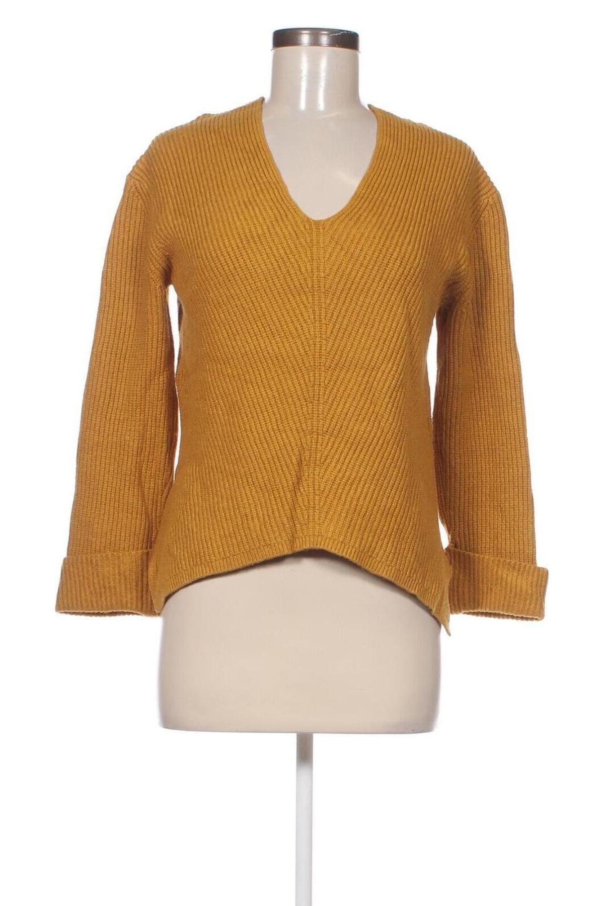 Дамски пуловер Mango, Размер M, Цвят Жълт, Цена 7,56 лв.