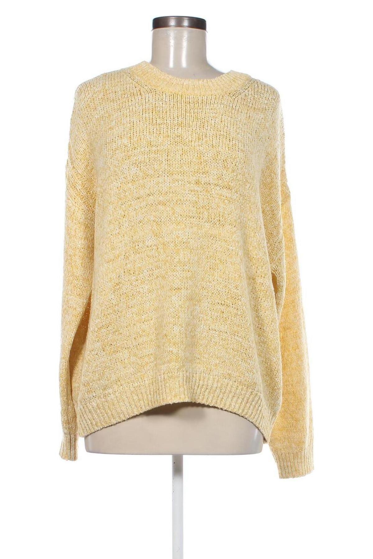 Дамски пуловер Marks & Spencer, Размер L, Цвят Жълт, Цена 10,80 лв.