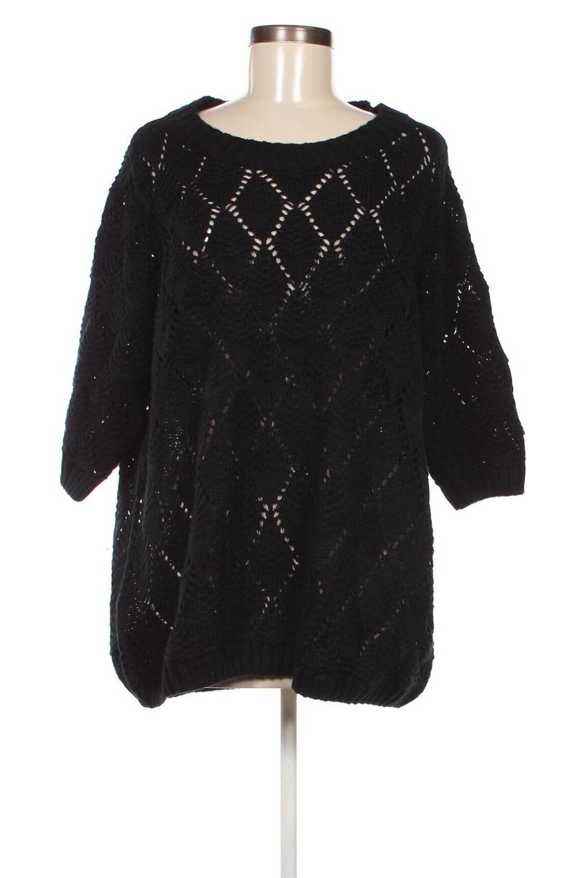 Дамски пуловер Maxi Blue, Размер XXL, Цвят Черен, Цена 9,57 лв.
