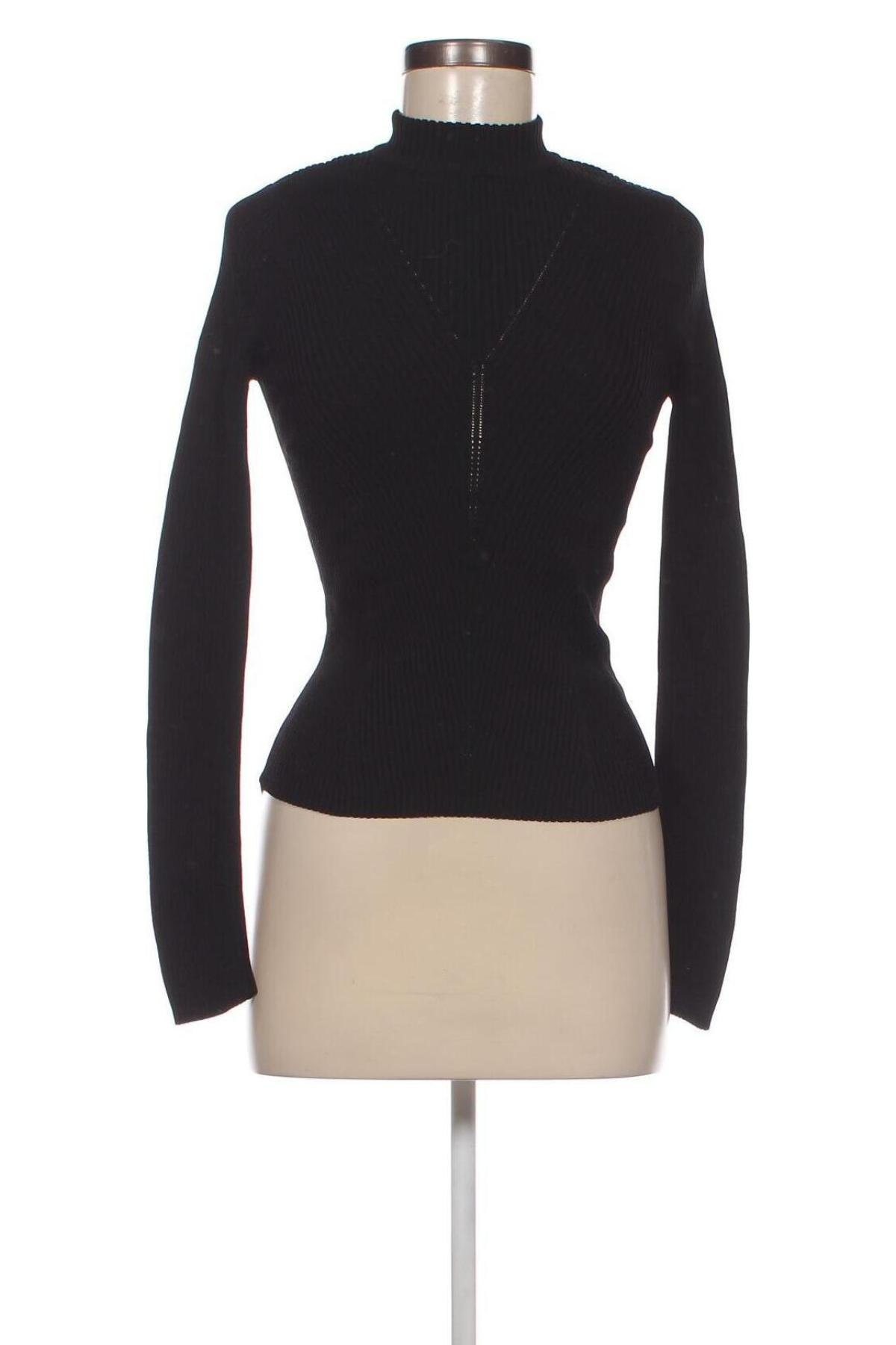 Дамски пуловер Melting Stockholm, Размер S, Цвят Черен, Цена 8,20 лв.