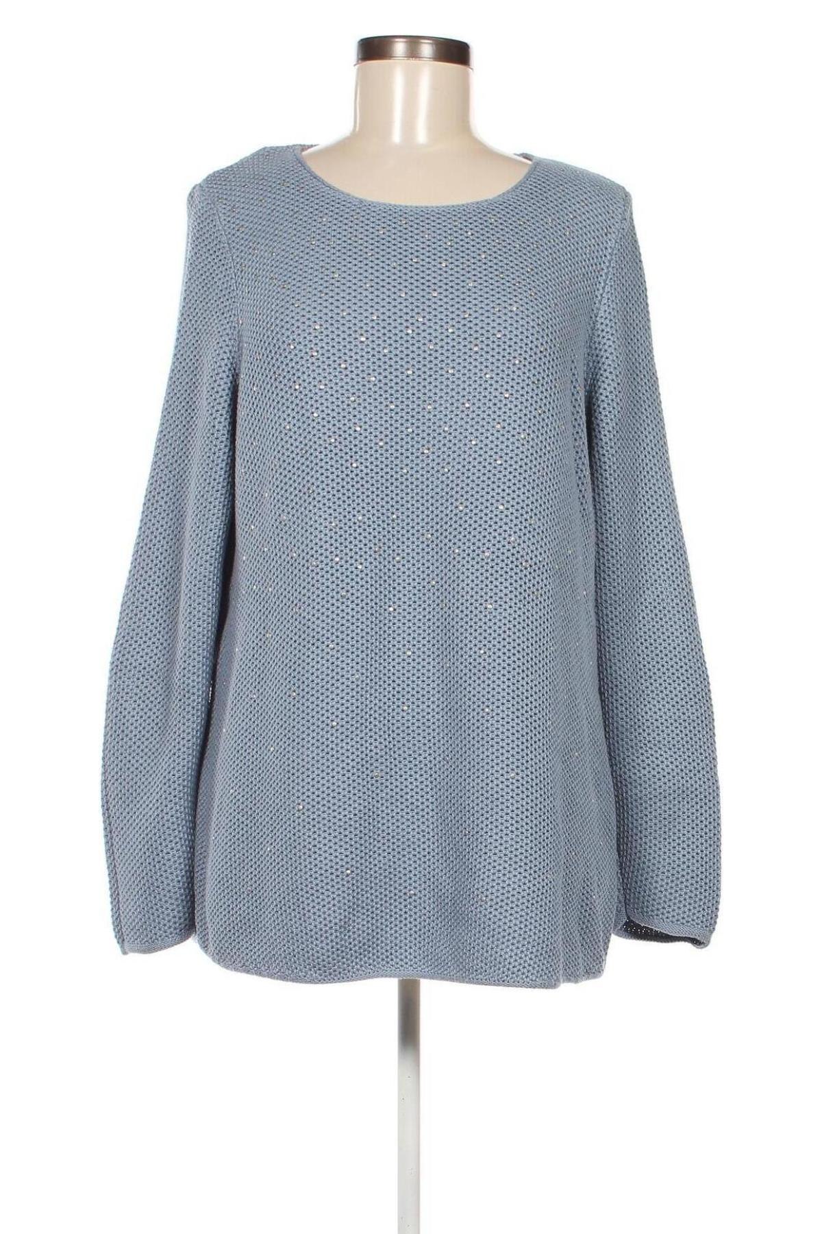Γυναικείο πουλόβερ Monari, Μέγεθος XL, Χρώμα Μπλέ, Τιμή 13,42 €