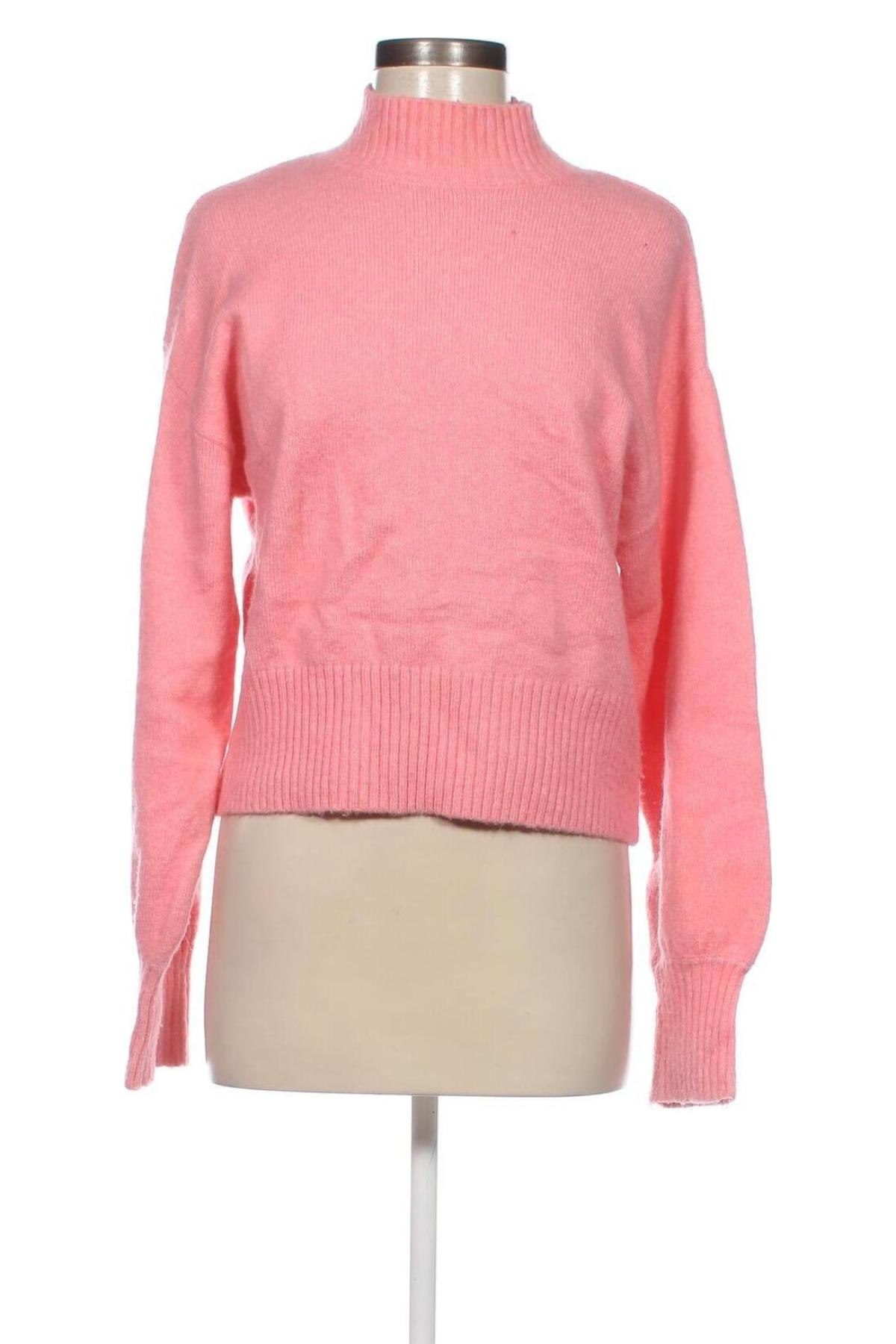 Дамски пуловер Monki, Размер S, Цвят Розов, Цена 8,25 лв.