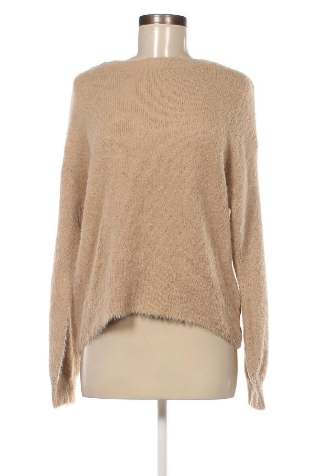 Дамски пуловер New Look, Размер S, Цвят Бежов, Цена 6,96 лв.
