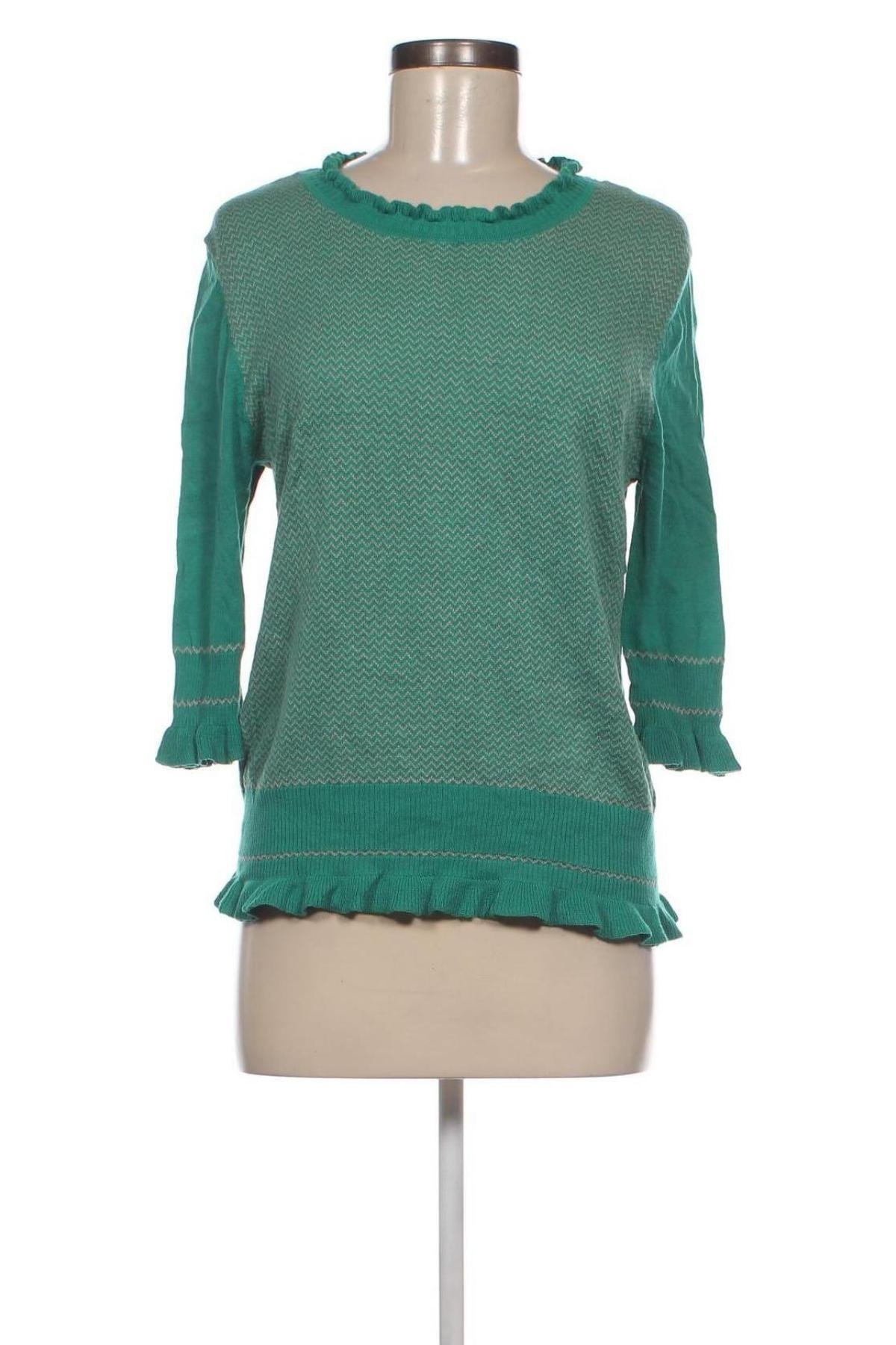 Γυναικείο πουλόβερ Noa Noa, Μέγεθος L, Χρώμα Πράσινο, Τιμή 13,42 €